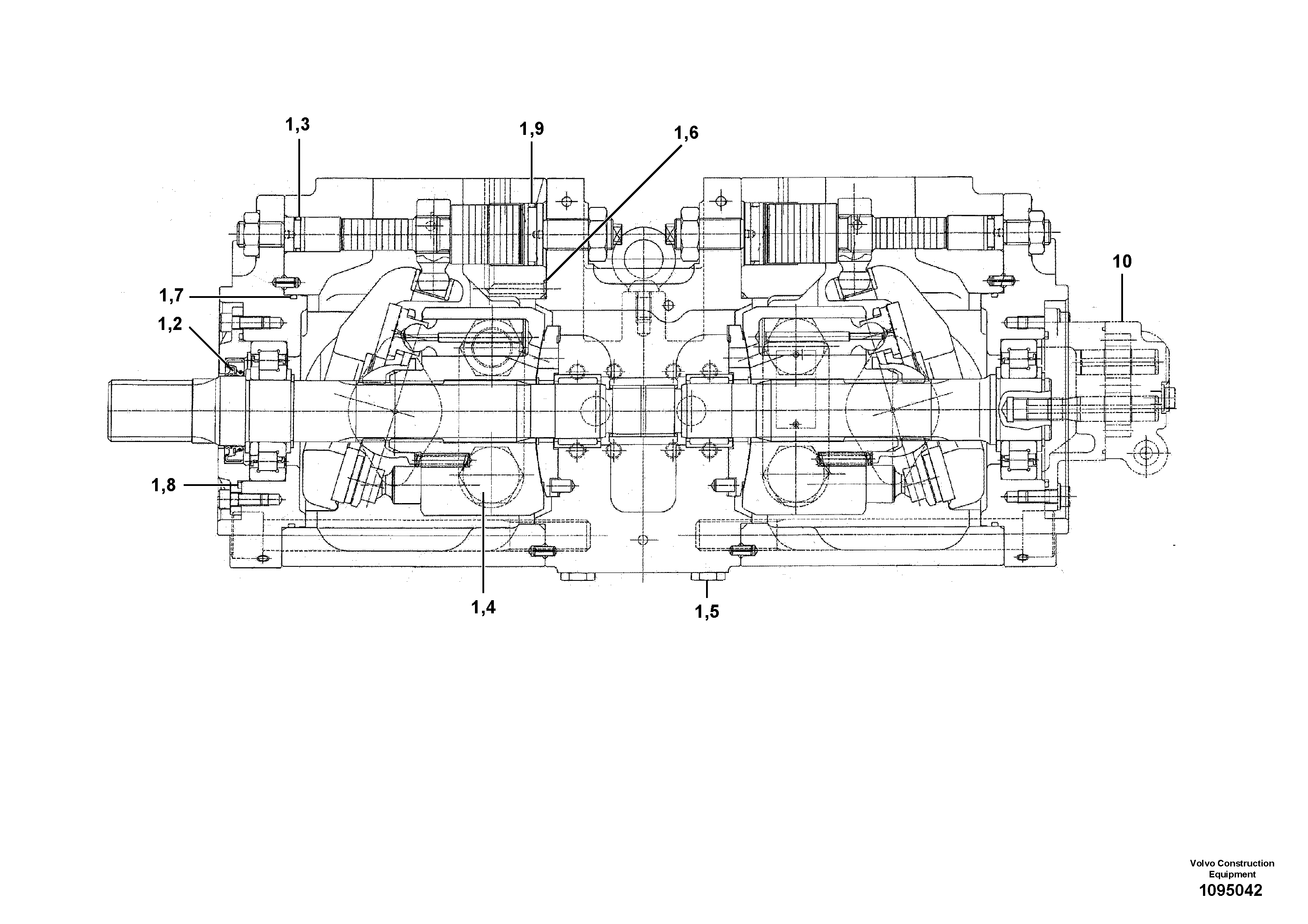 Ключевой жетон VOE14703982 VOLVO