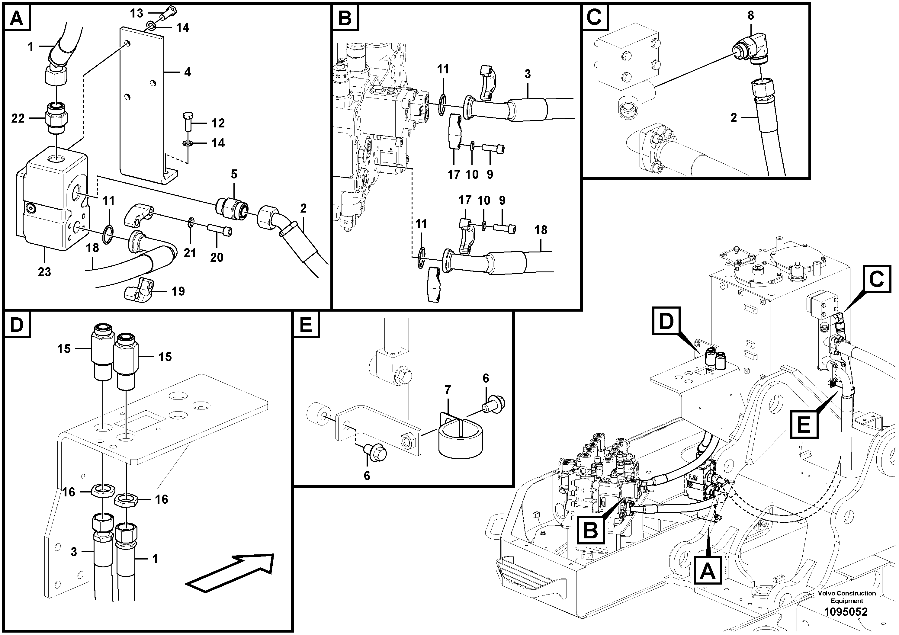 Timing gear casing VOE14719246 VOLVO