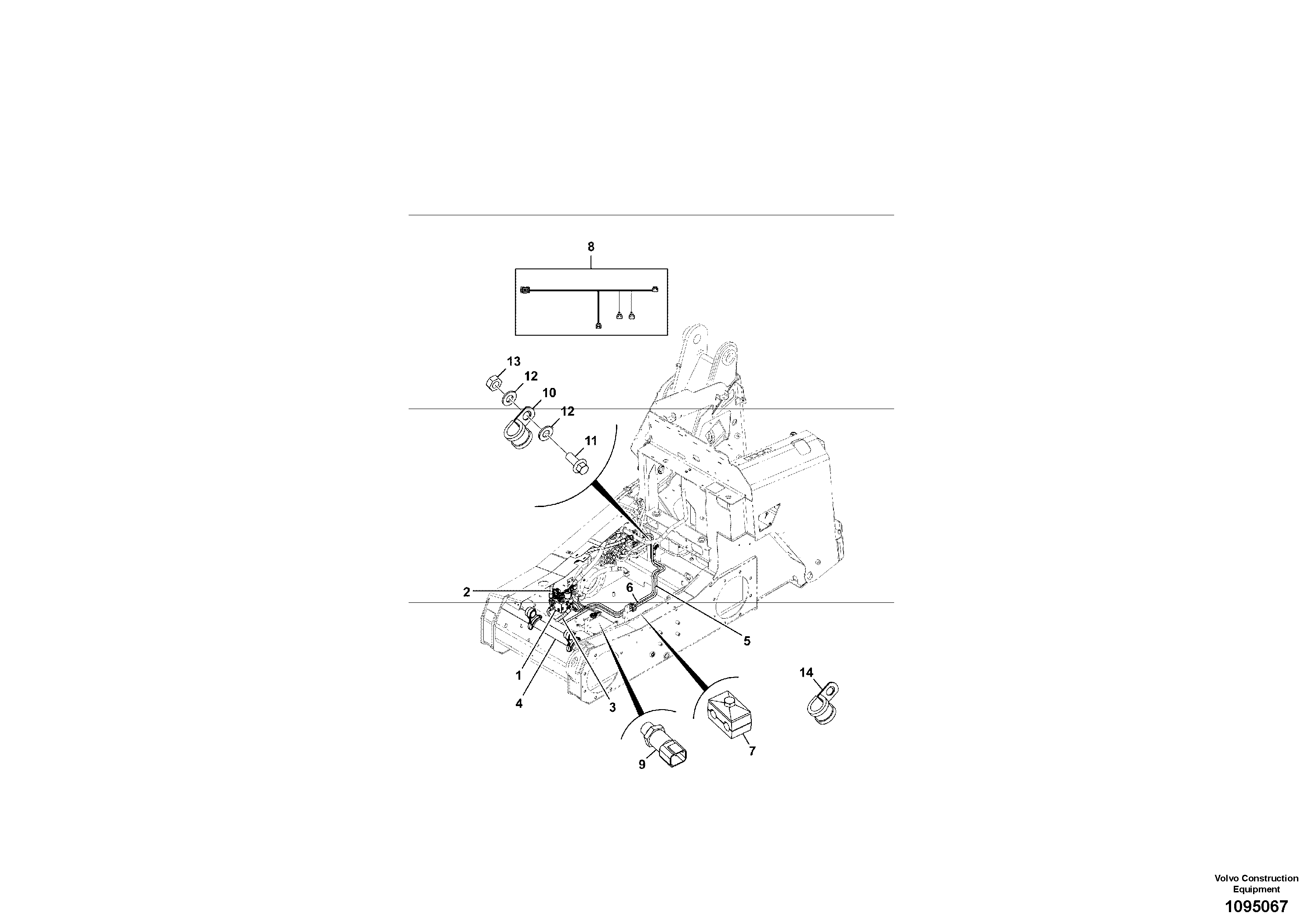 Fuel miser valve VOE17505552 VOLVO