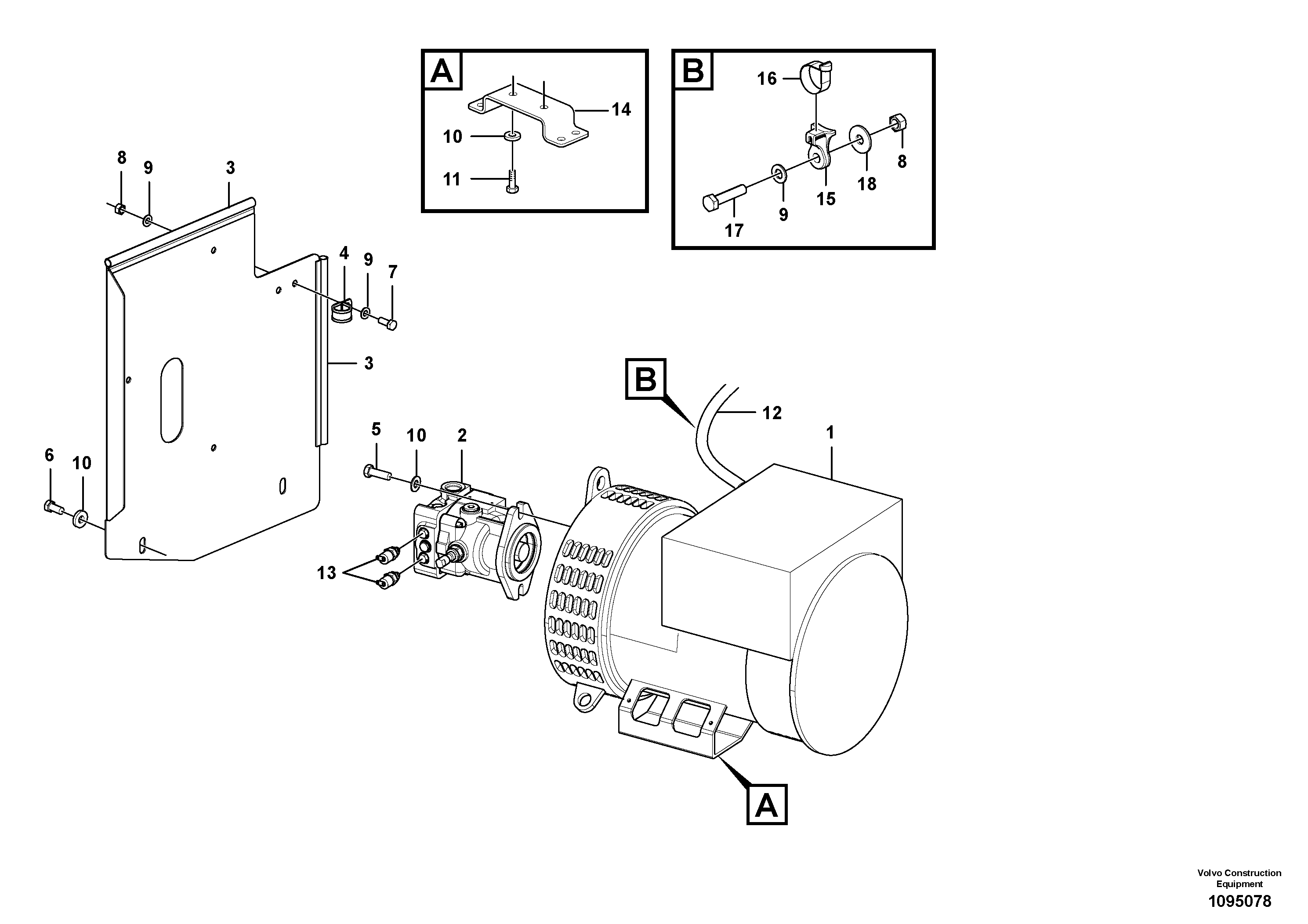 Opr Cylinder VOE12829043 VOLVO