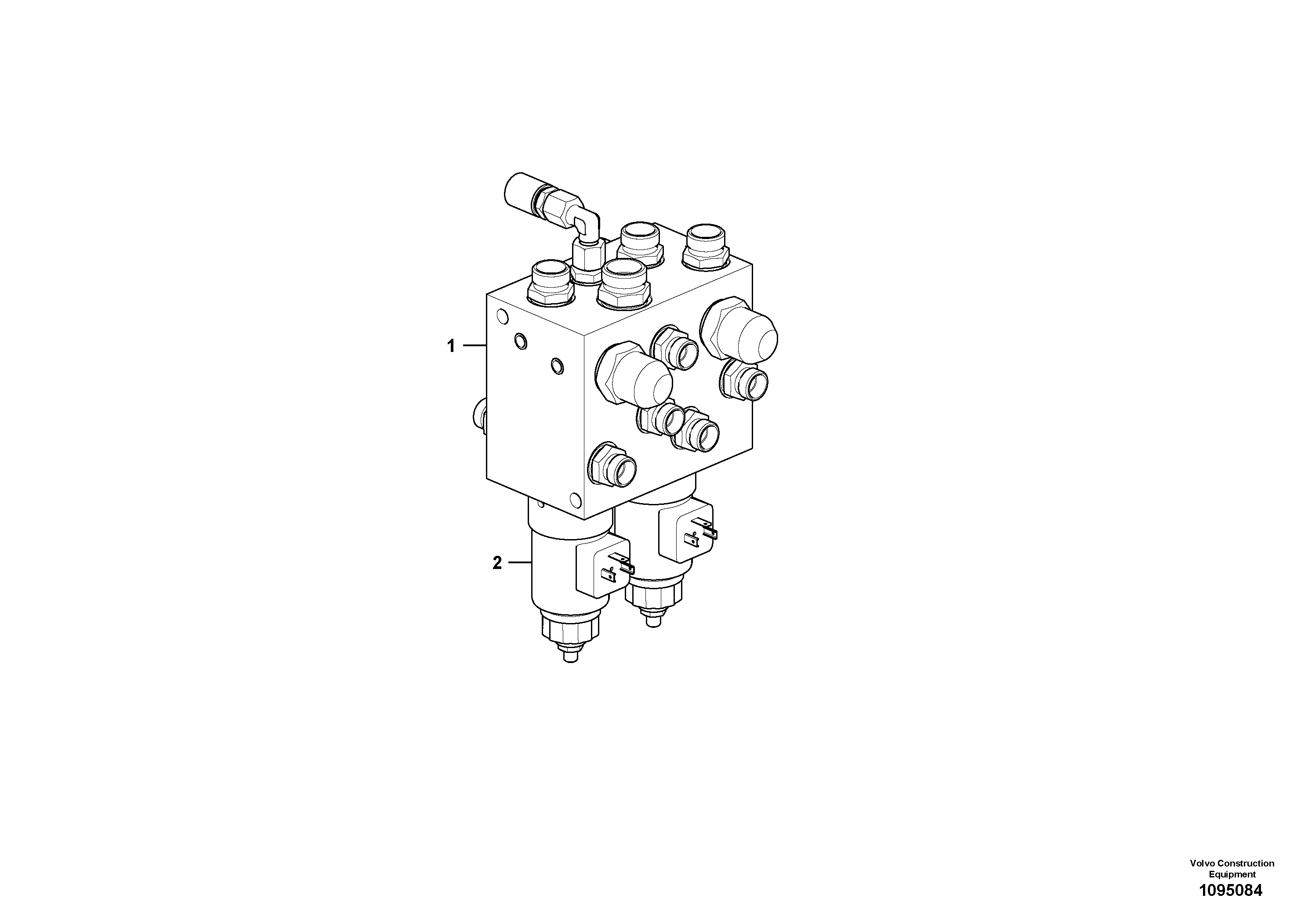 Expansion Tank VOE12832944 VOLVO