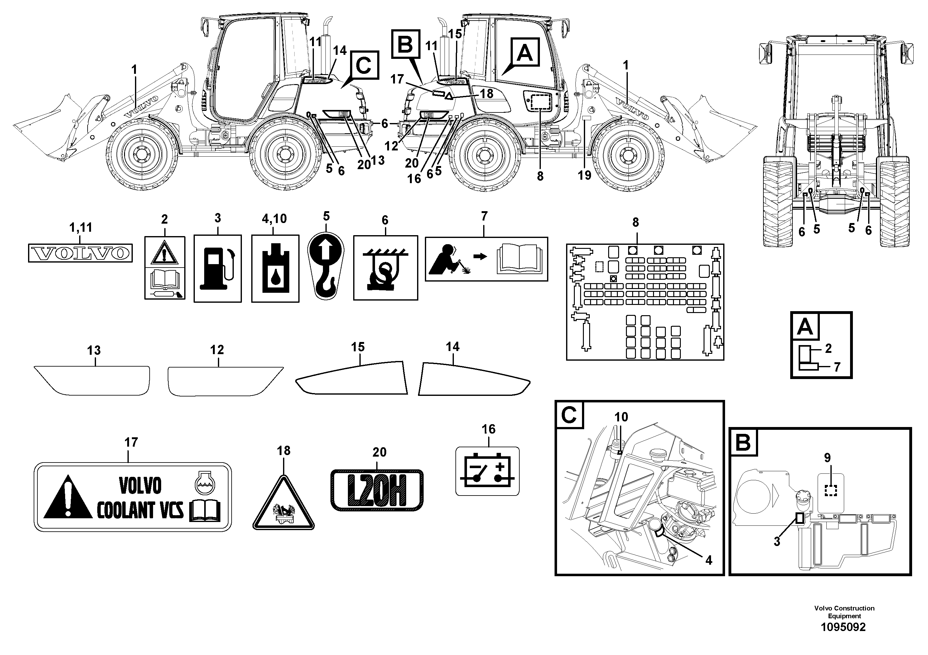 Cylinder Block TEL/VOE15234137 VOLVO
