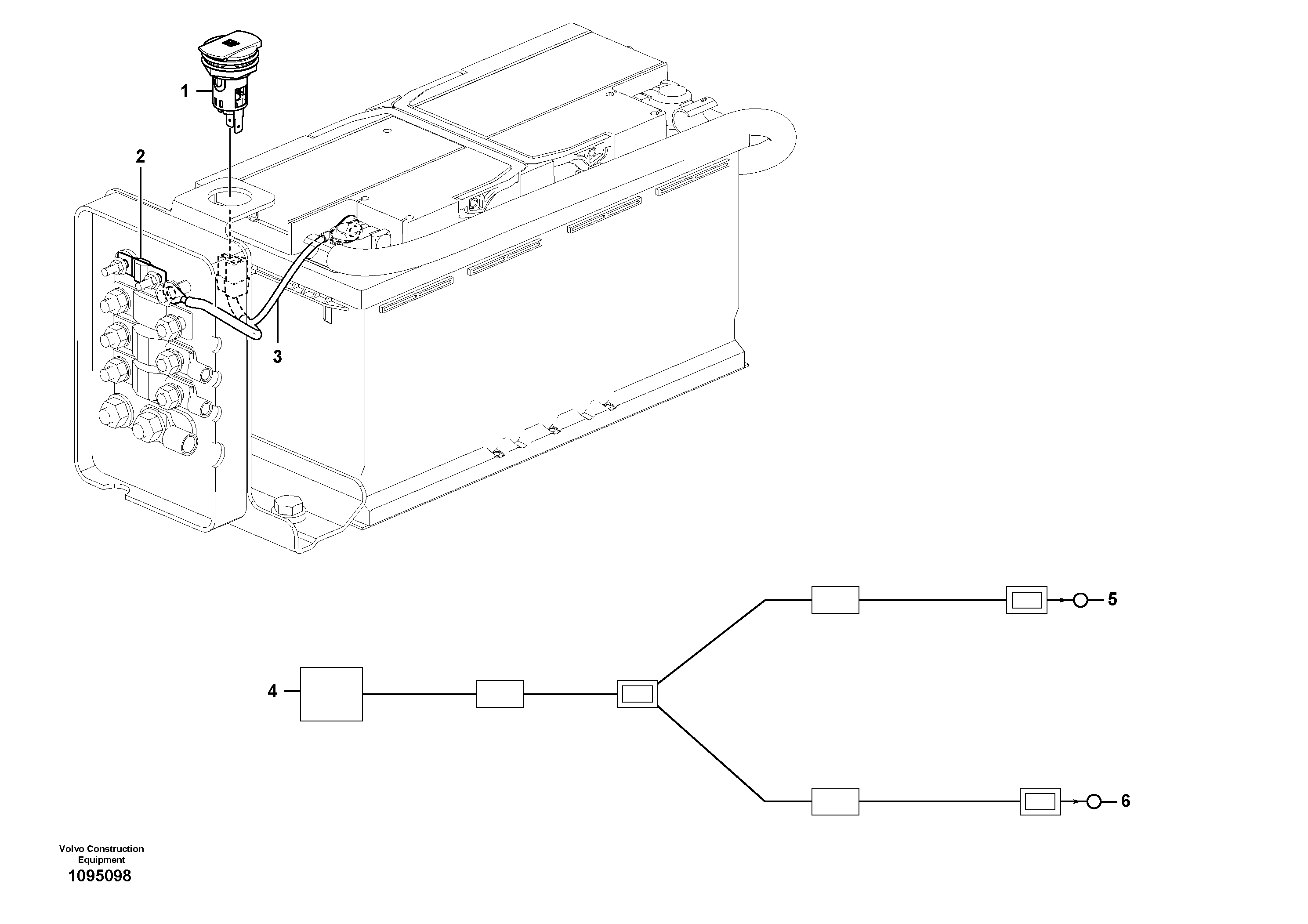 Support Leg TEL/VOE15233401 VOLVO