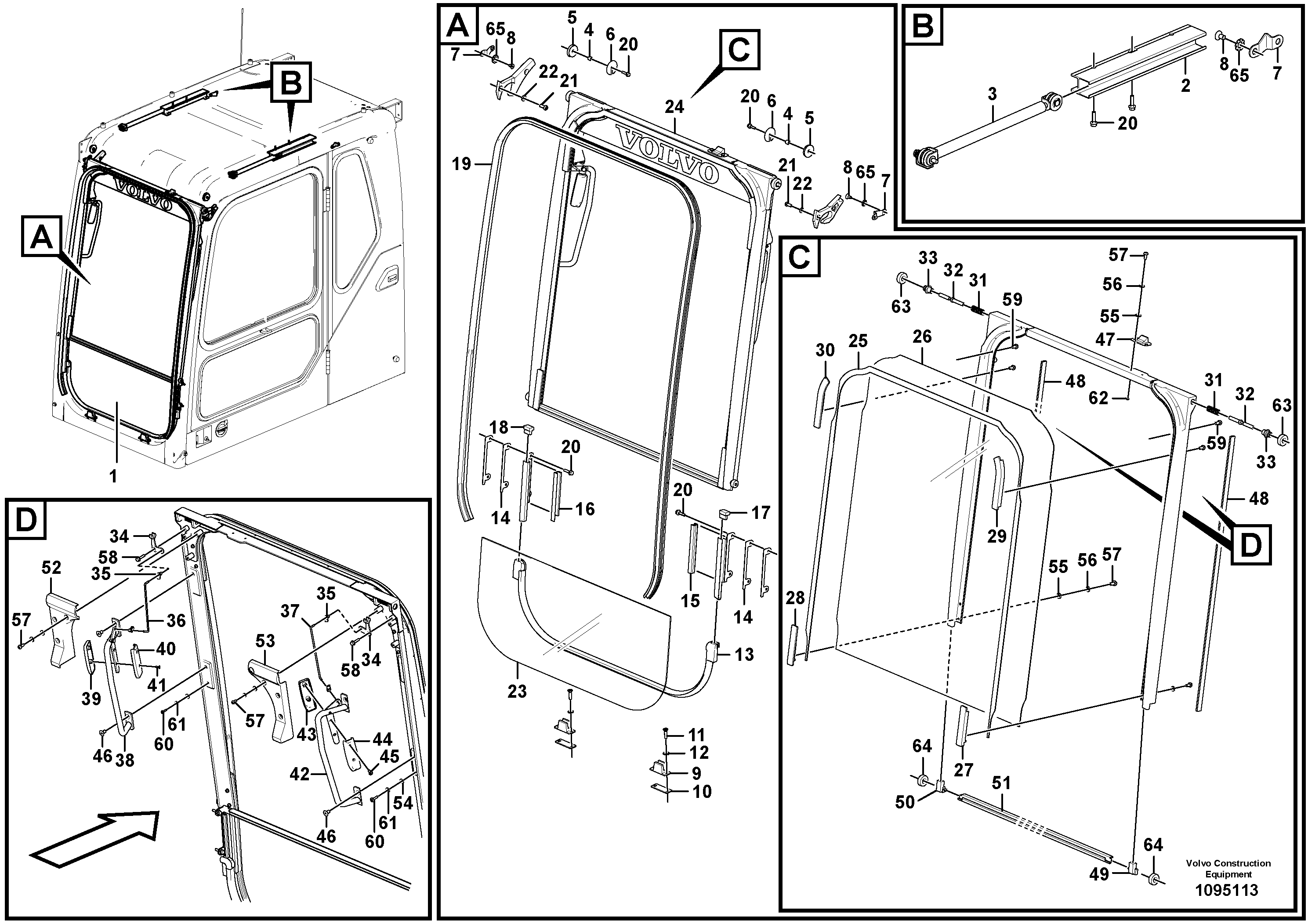 Map Read Lamp VOE14673497 VOLVO