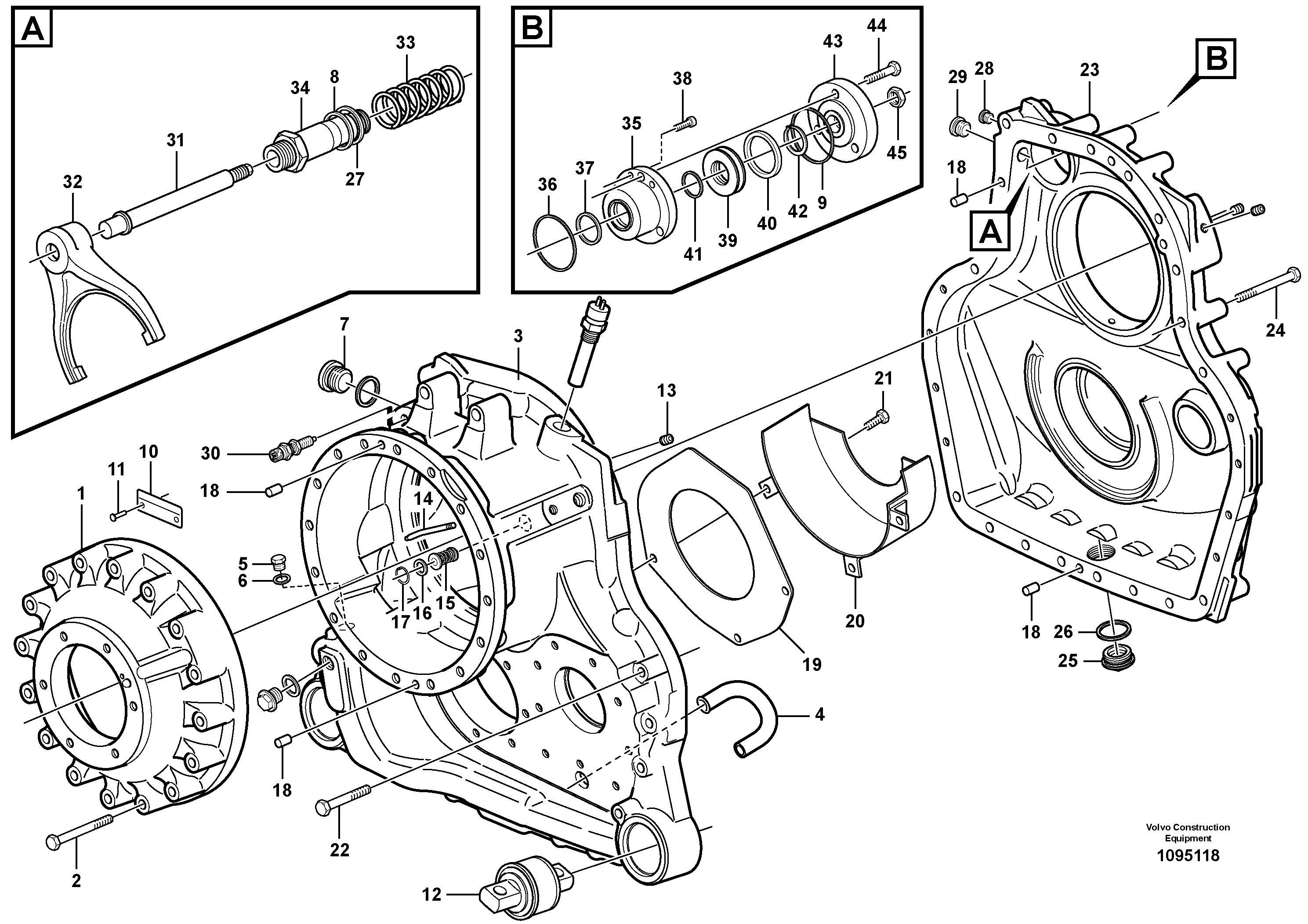 Rubber Clamp VOE17436748 VOLVO