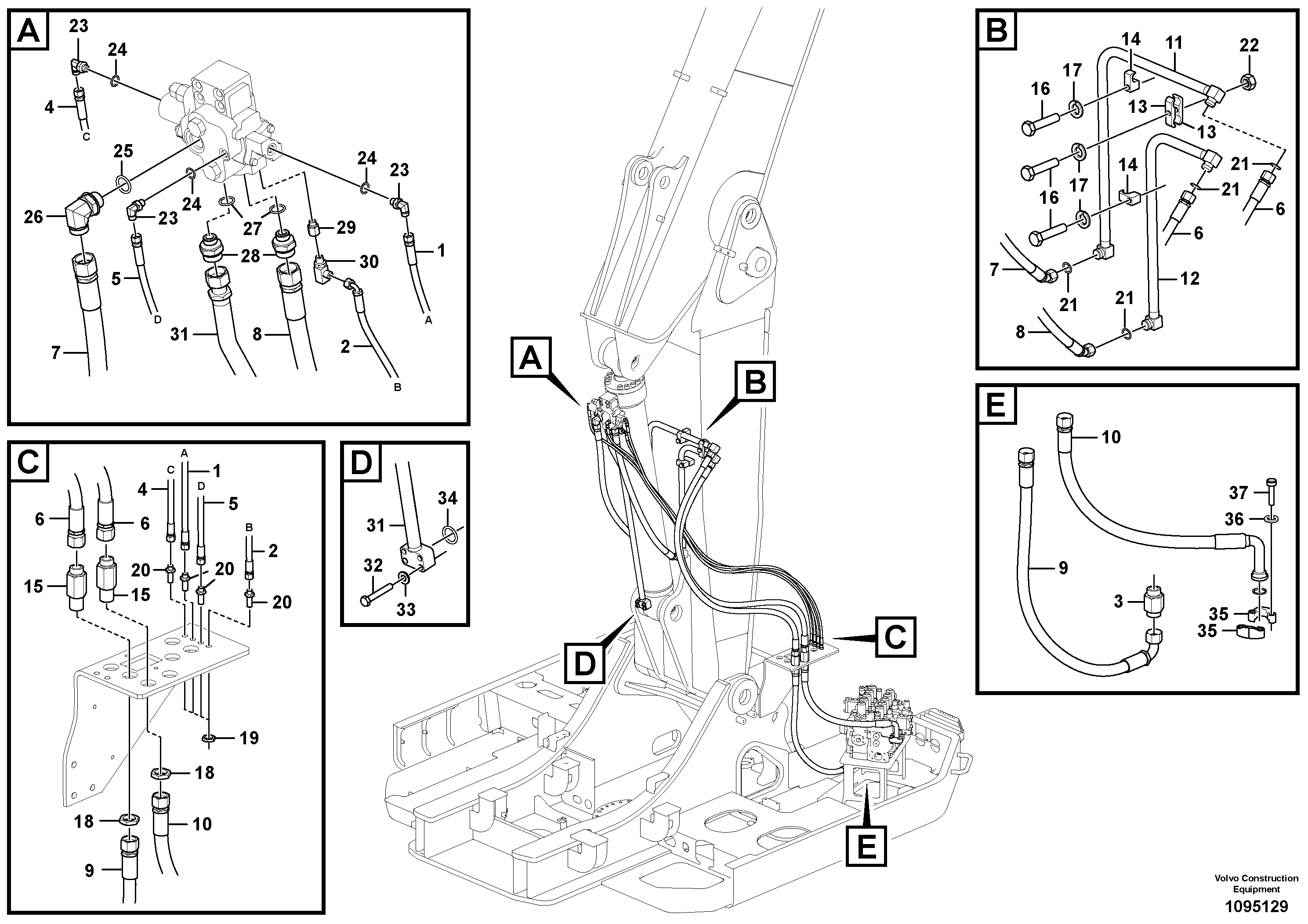 Timing gear casing VOE938480 VOLVO