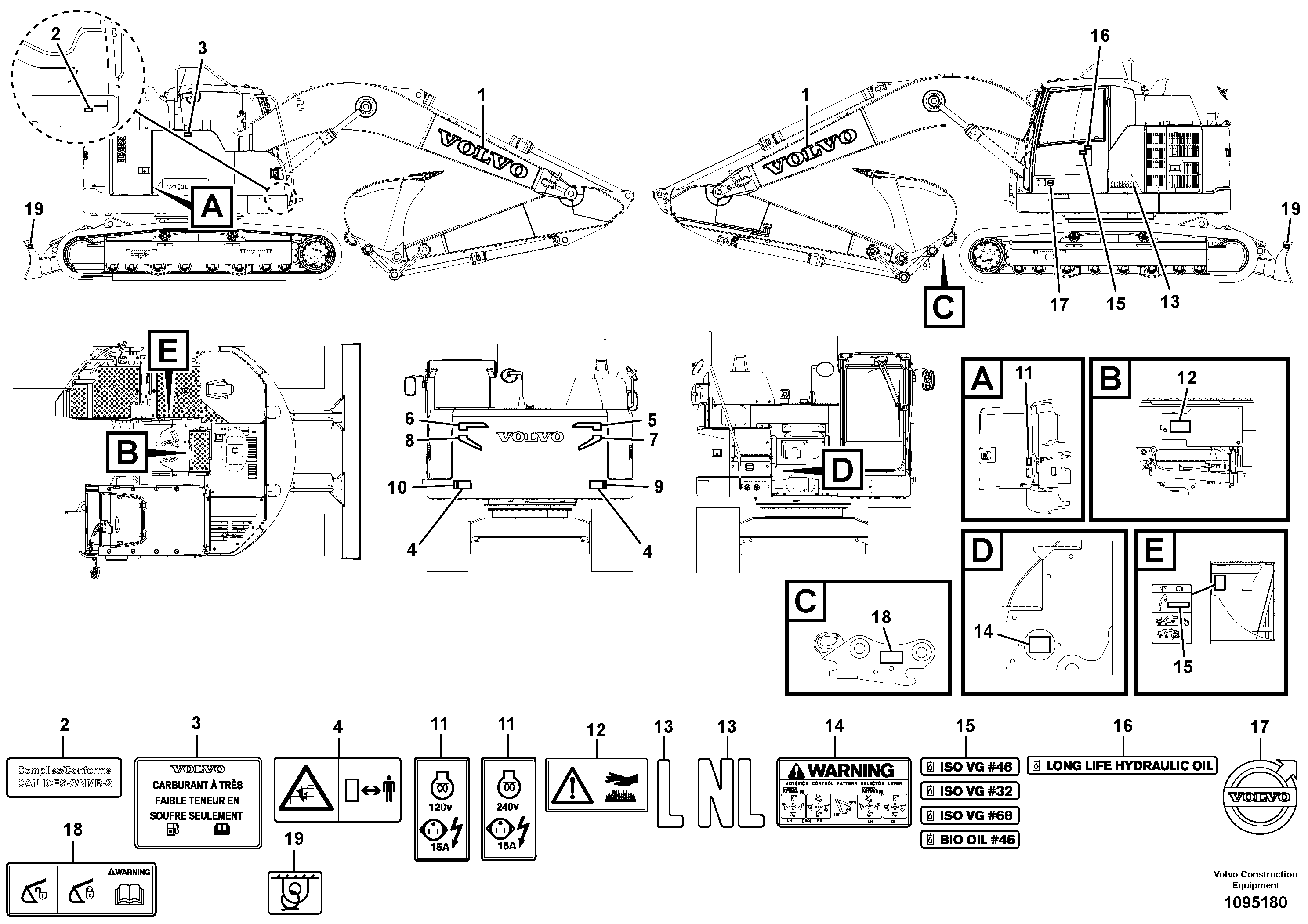 Cylinder Block VOE14725935 VOLVO