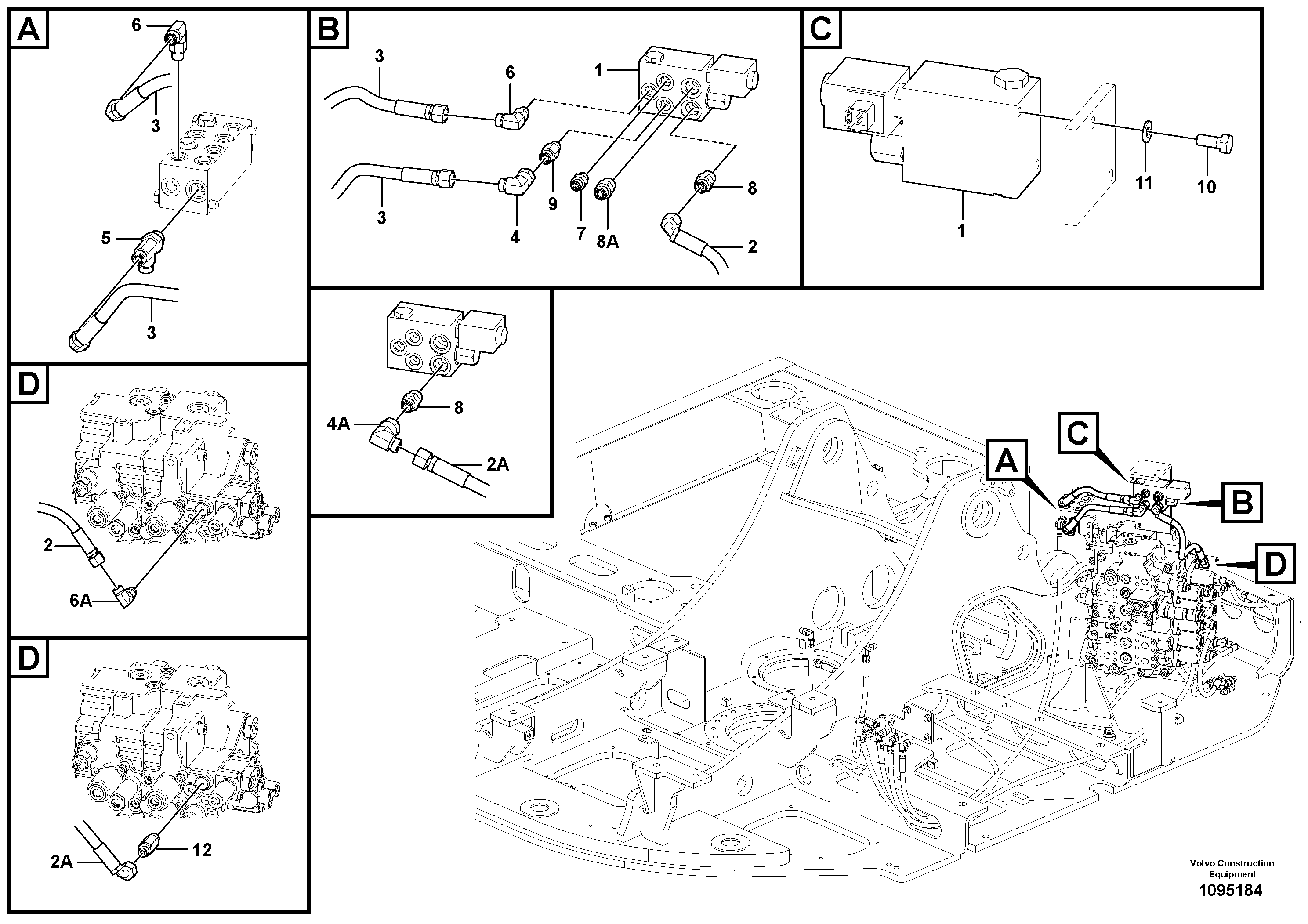 Timing gear casing VOE15801265 VOLVO