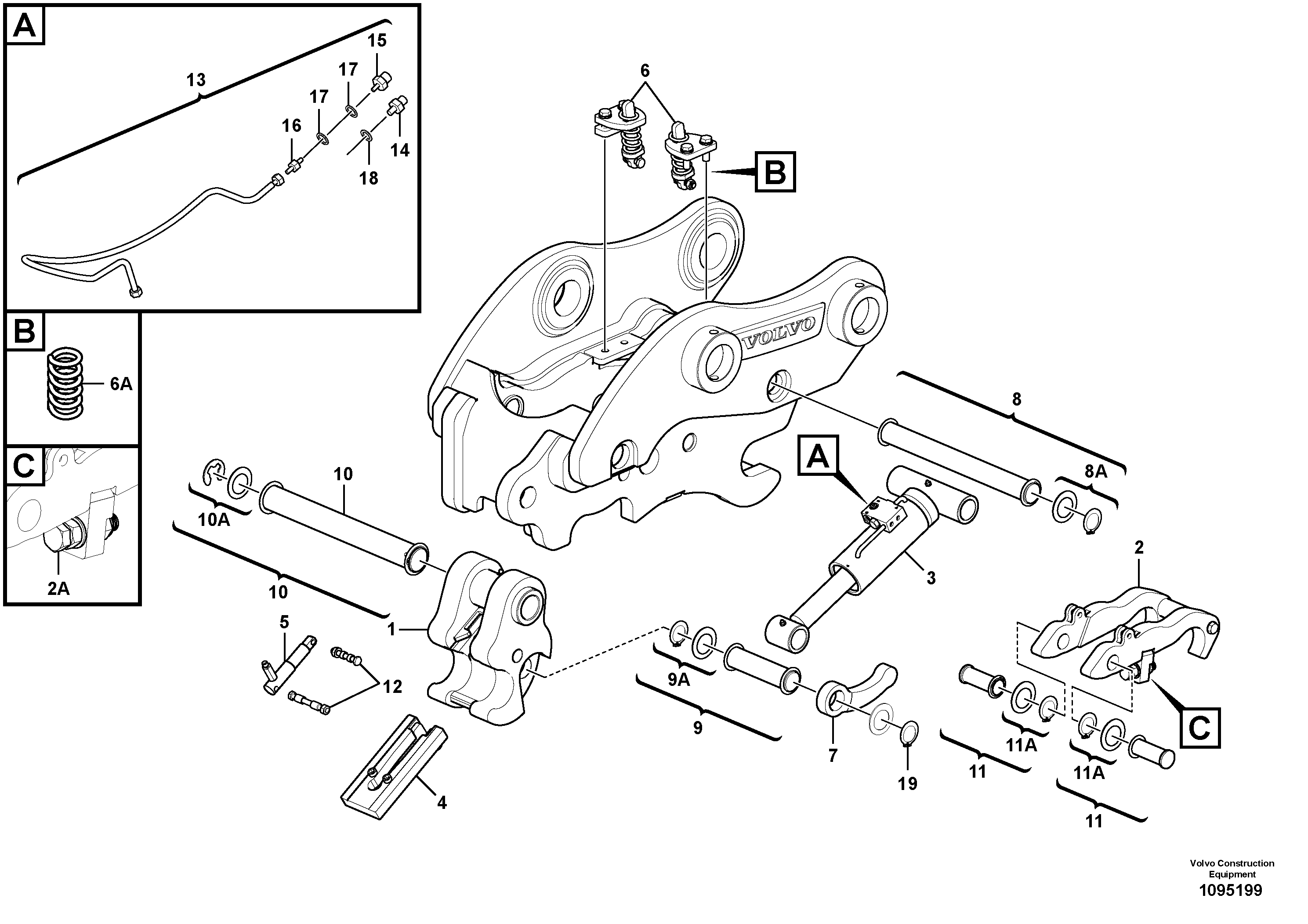 Ключевой жетон VOE14727053 VOLVO