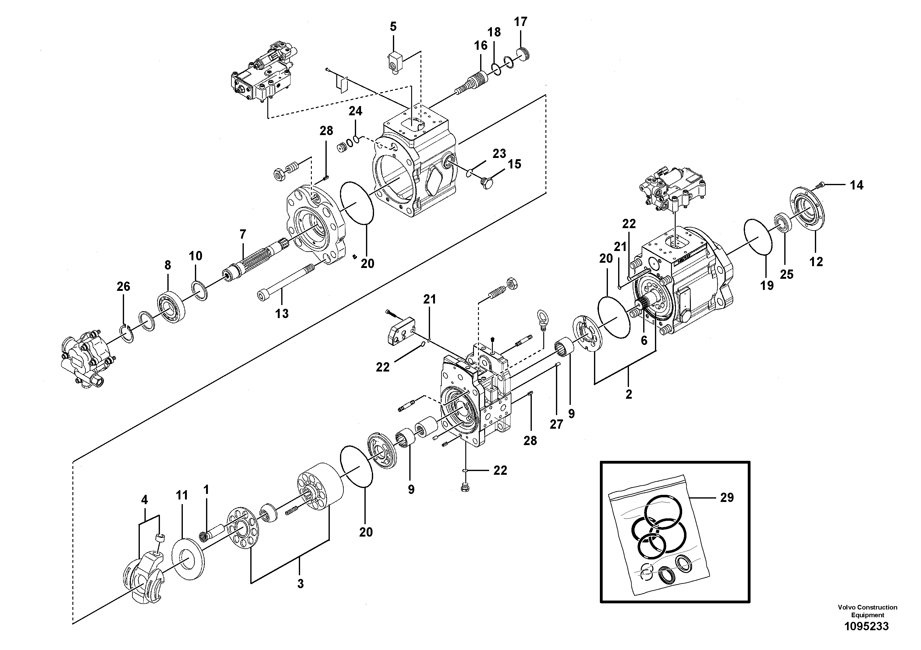 For upper engine part VOE14729962 VOLVO