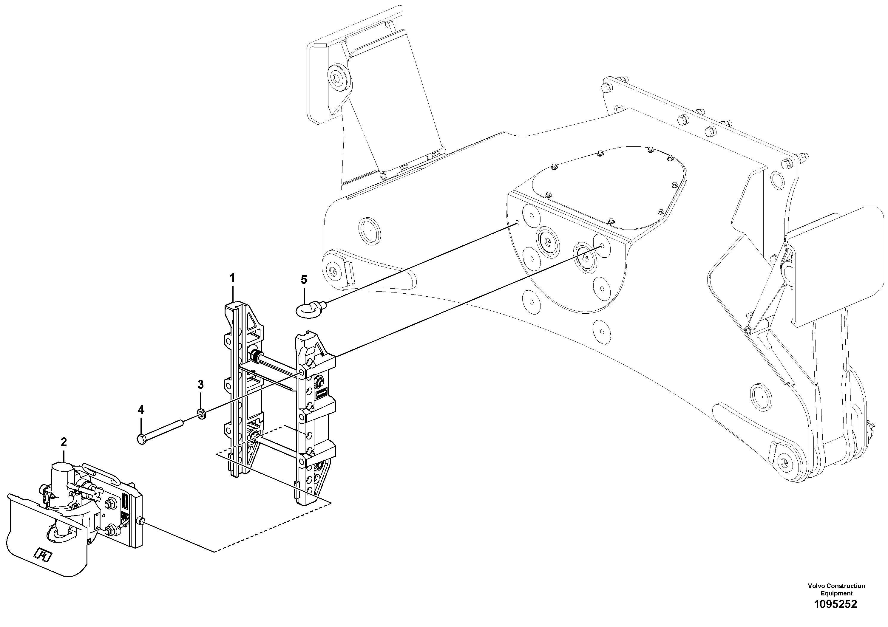 Stop control VOE14714198 VOLVO
