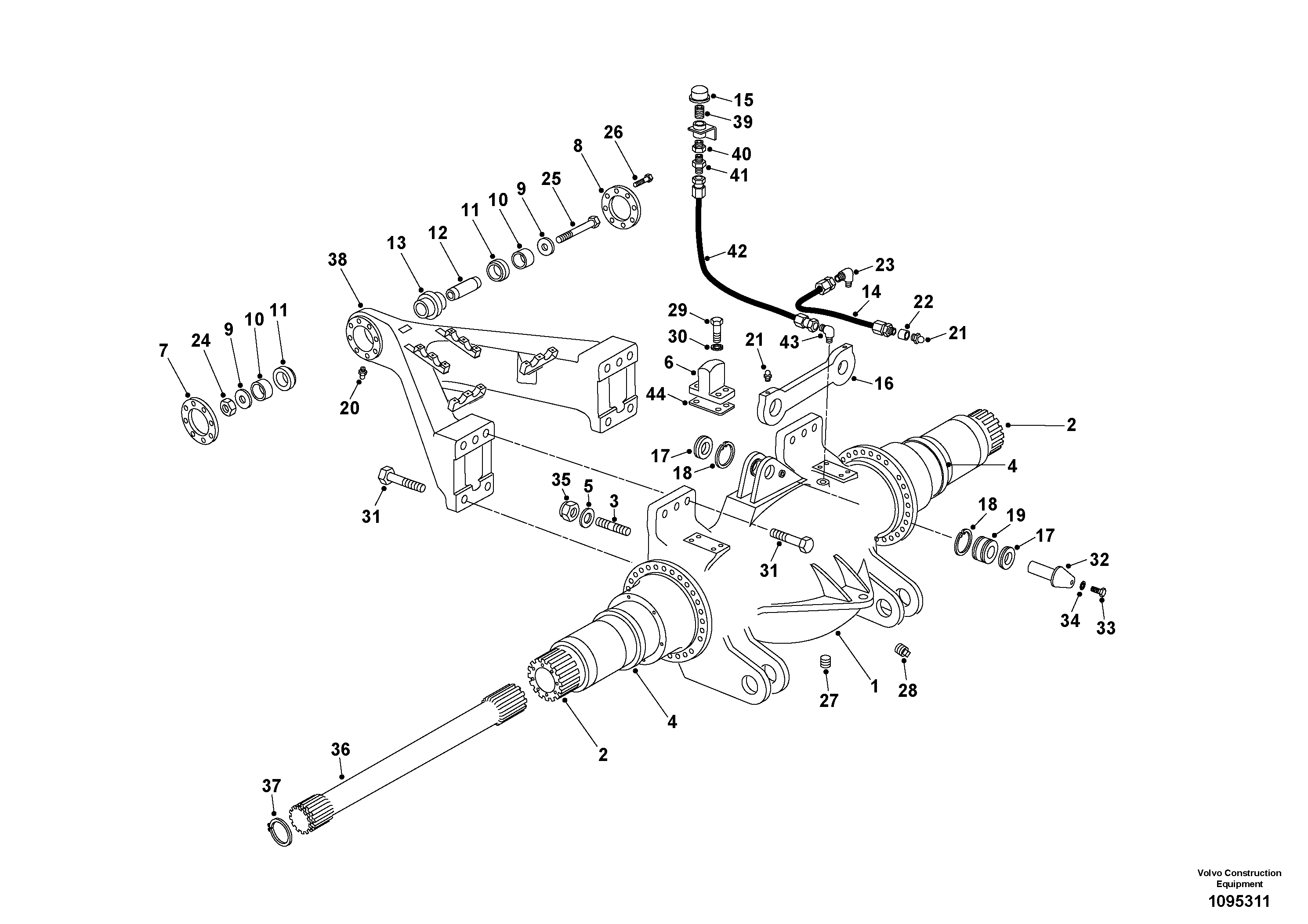 Pierce Nut TEL9252271 VOLVO