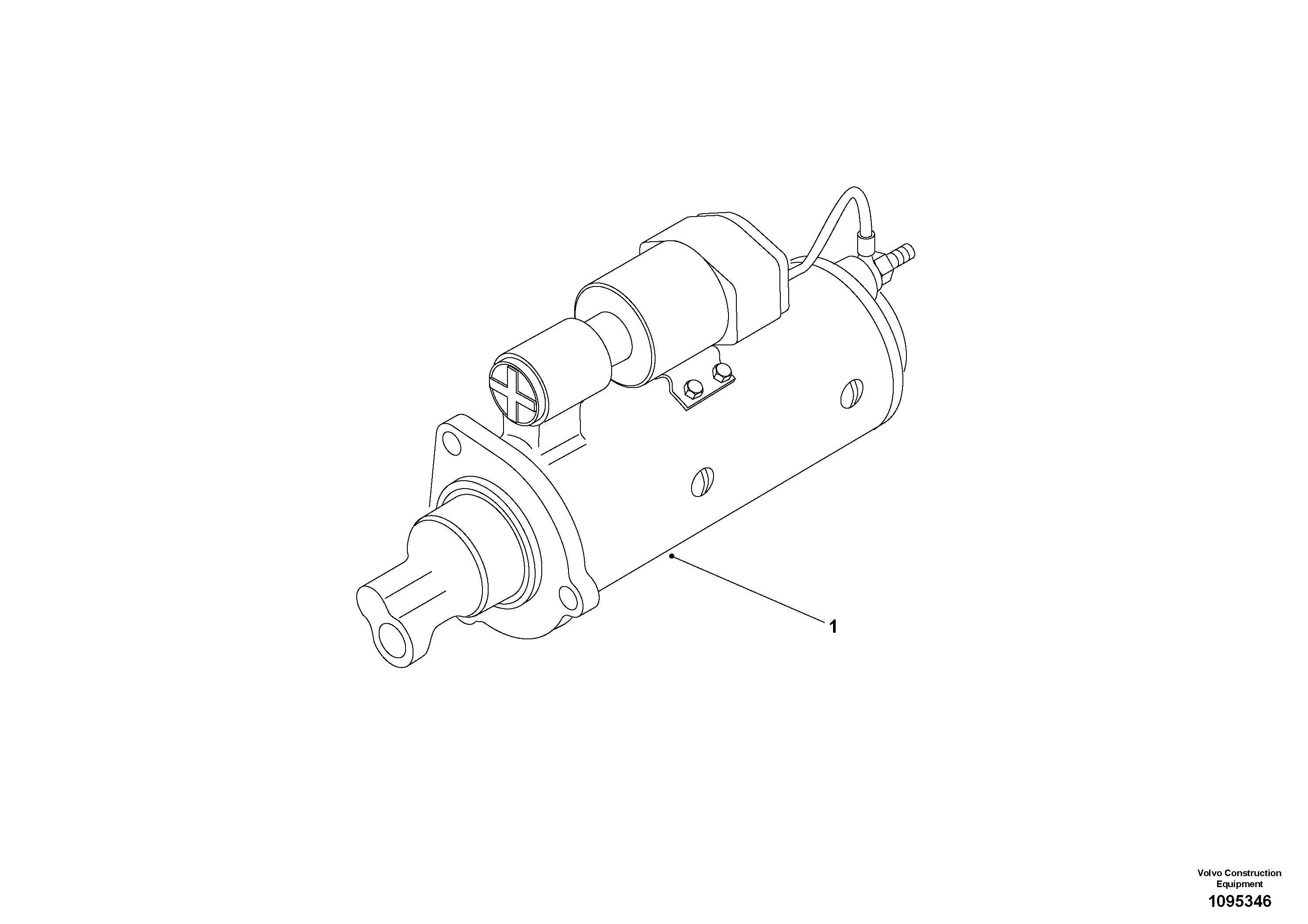Hose for cooling a. TEL10479339 VOLVO