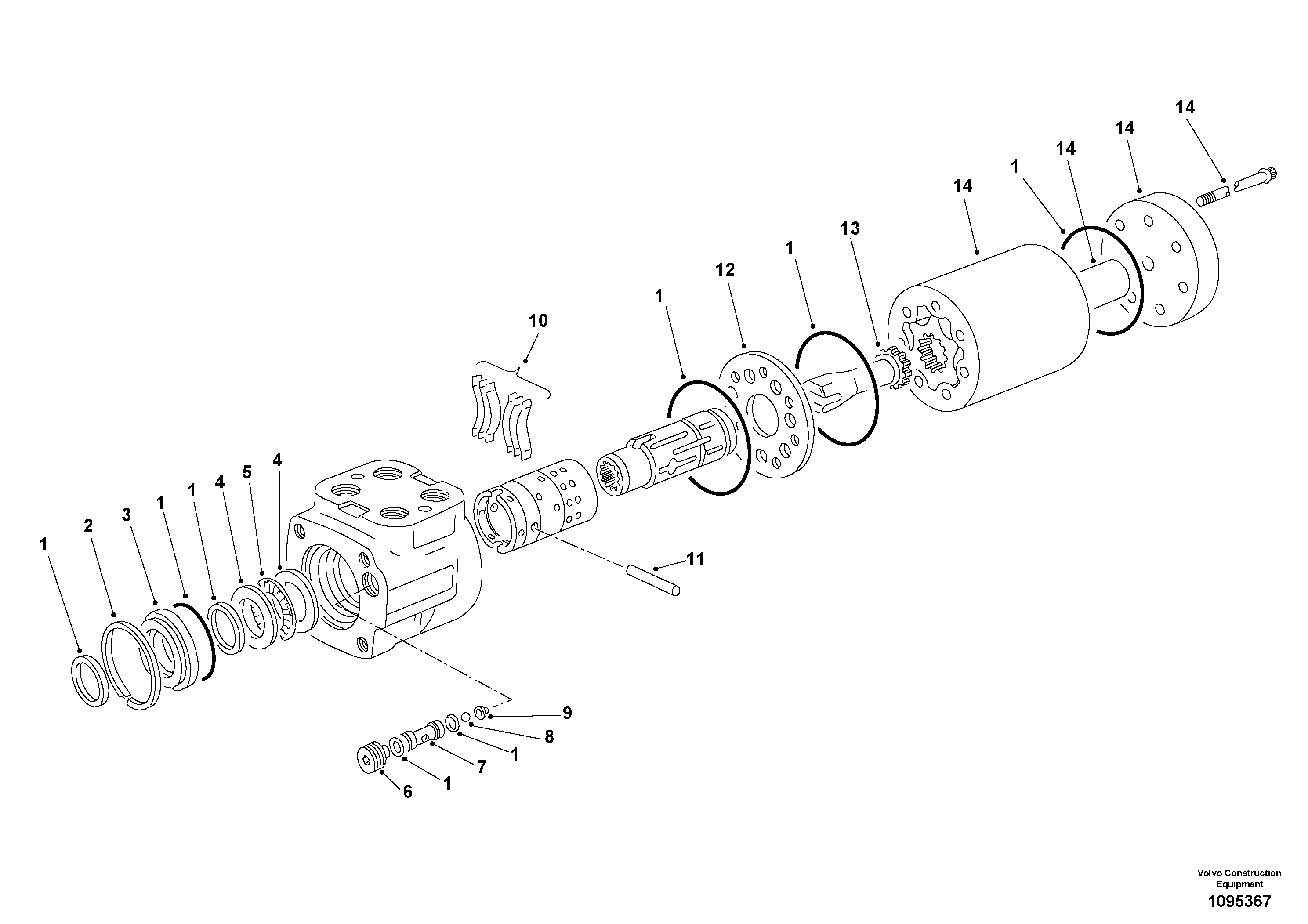 Swg Lk Cylinder TEL9036296 VOLVO