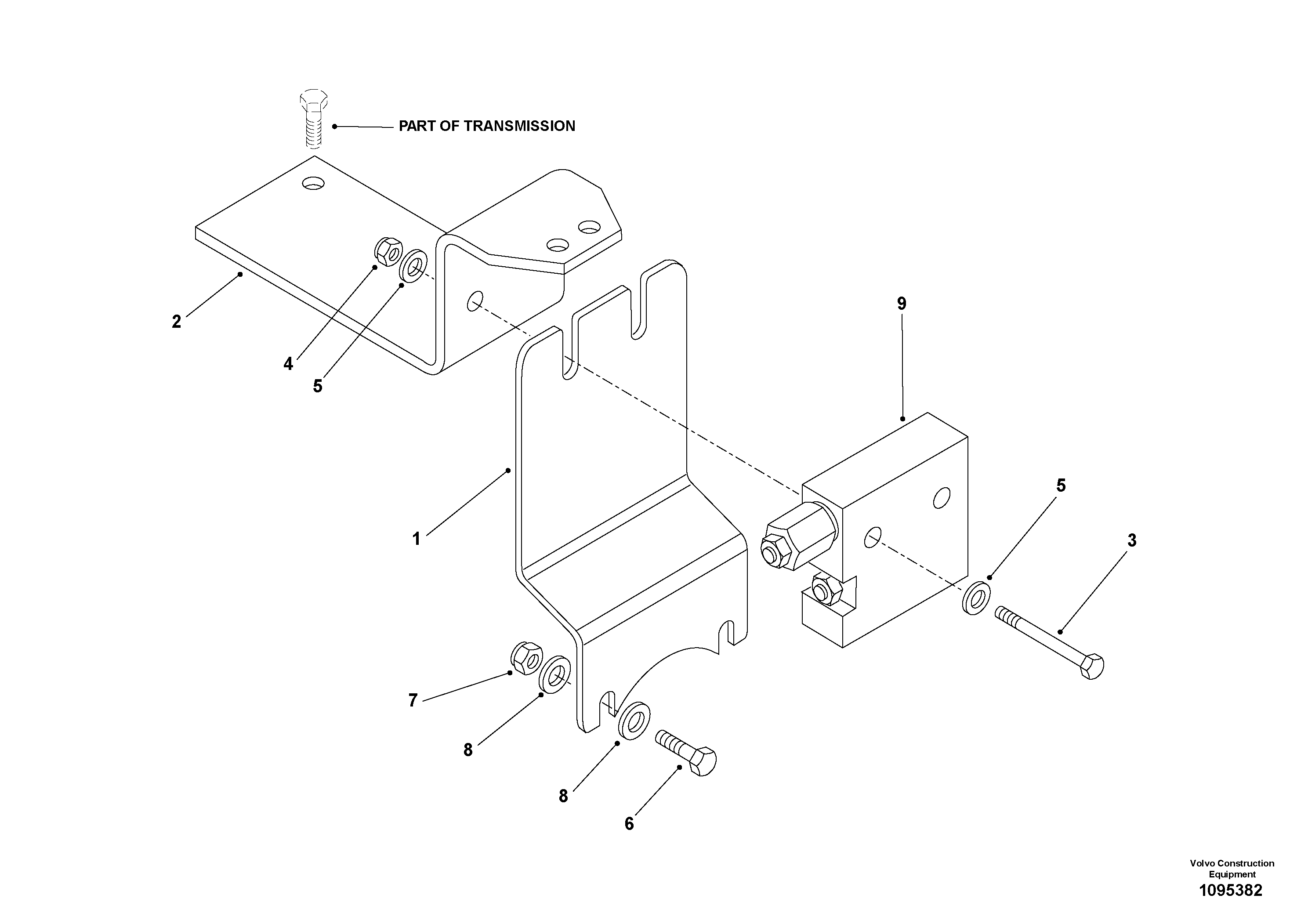 Rec.housing TEL15303740 VOLVO