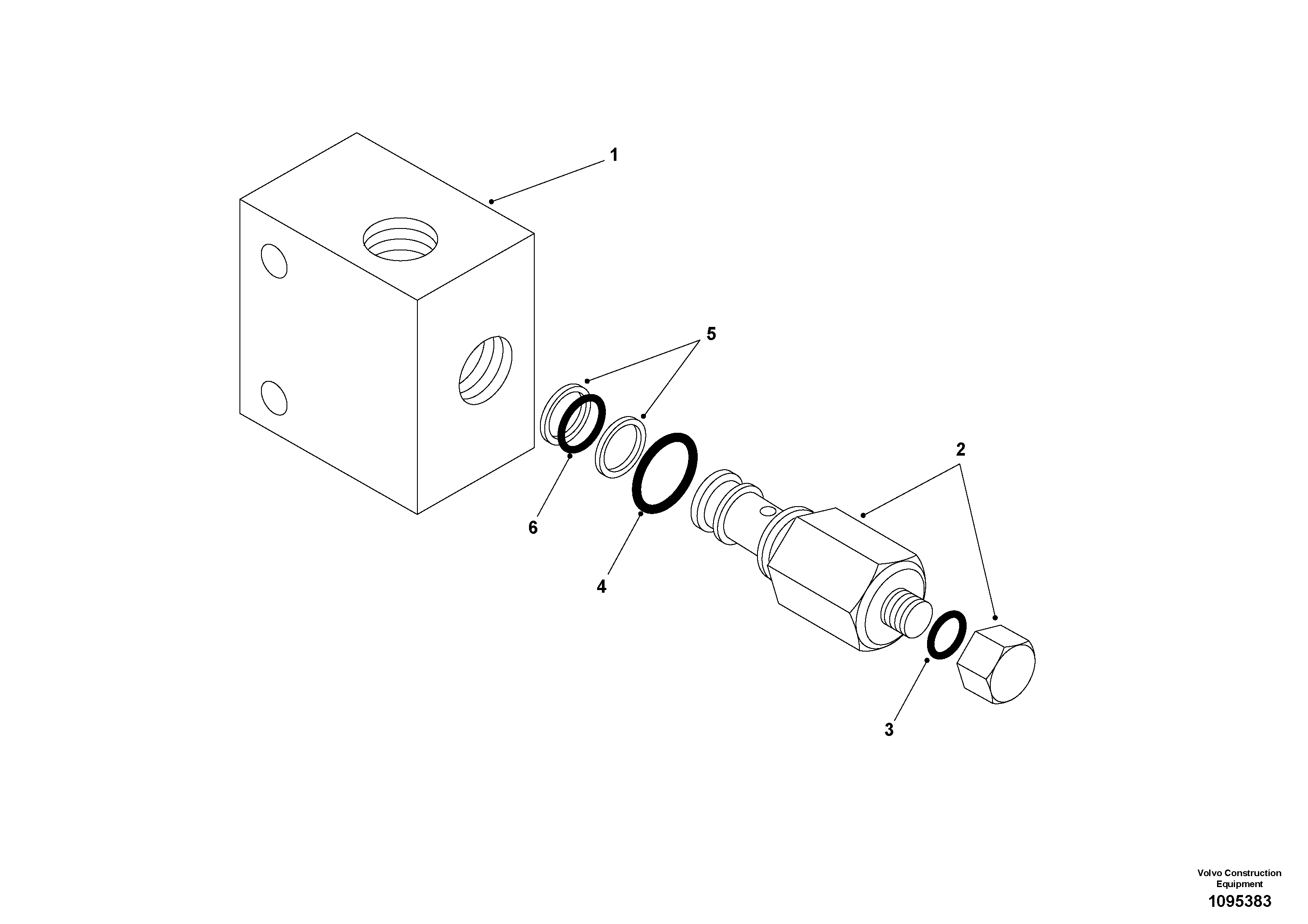 Shaft Guide TEL9053290 VOLVO