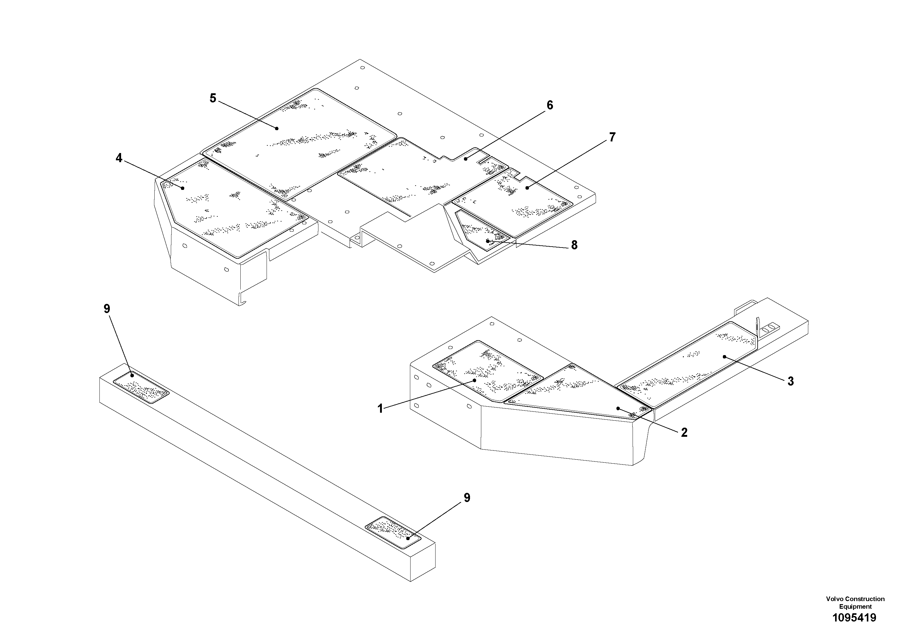 Assembly Drawing TEL15336583 VOLVO