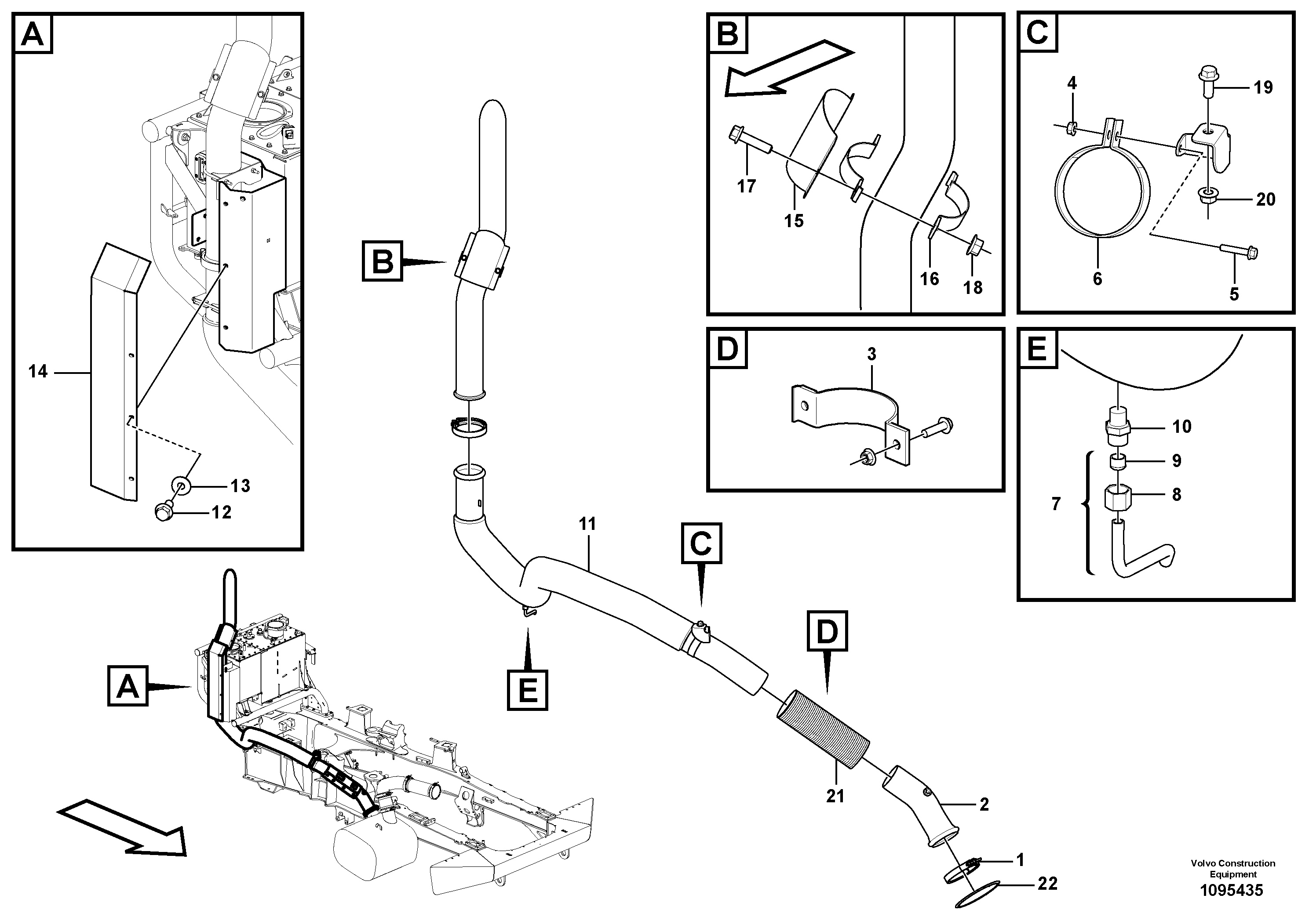 Condenser VOE20442233 VOLVO
