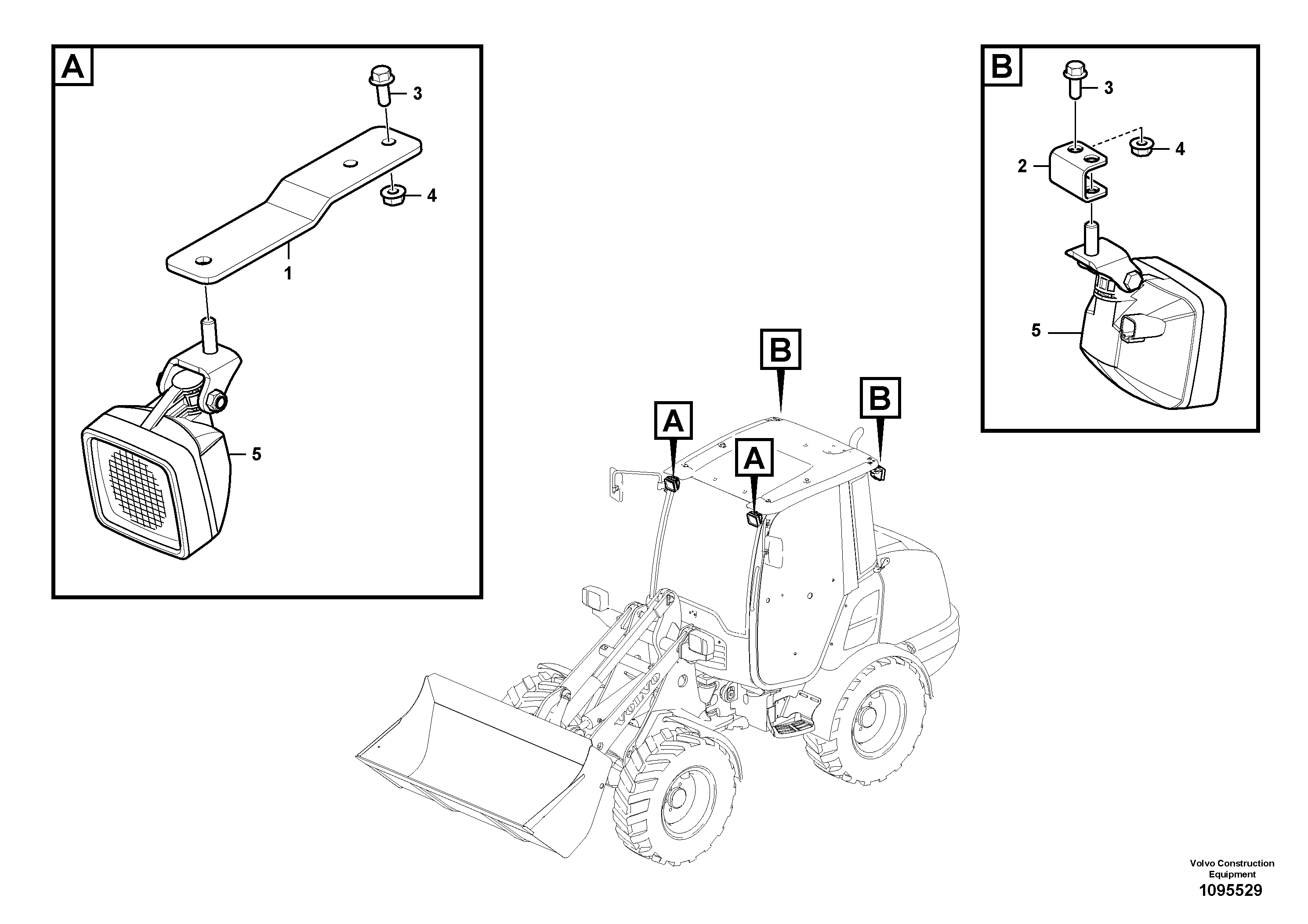 Alternator Bracket VOE15700099 VOLVO
