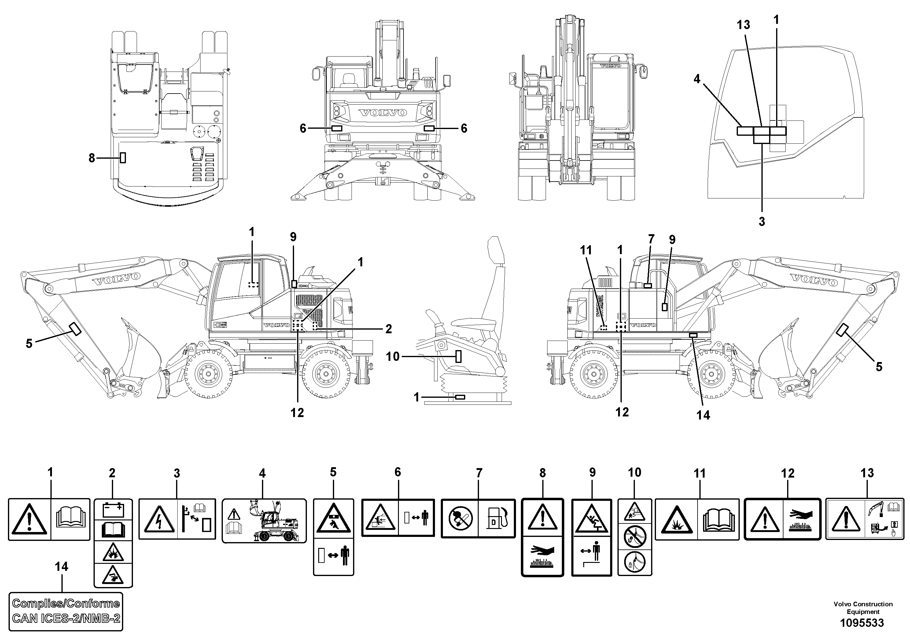 Cylinder Block VOE14643155 VOLVO