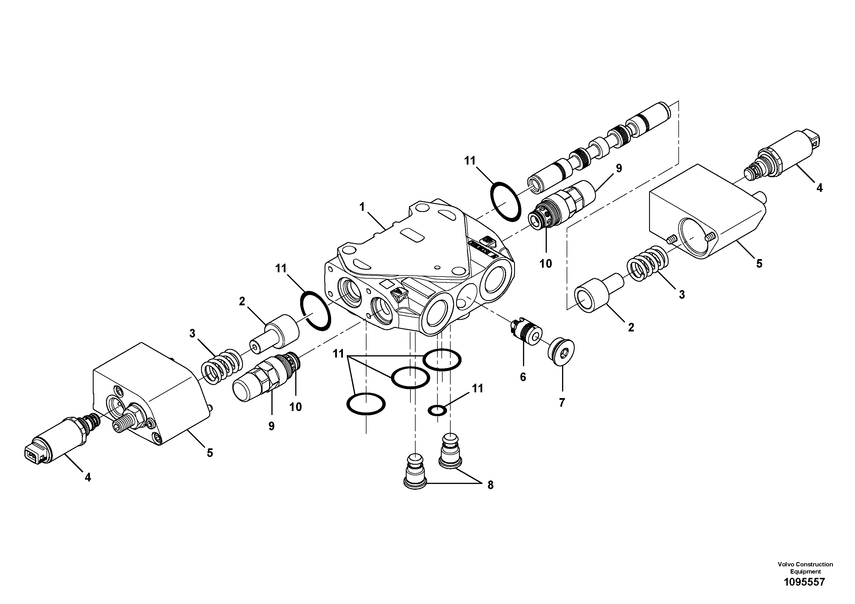 Filter Cartridge VOE14733136 VOLVO