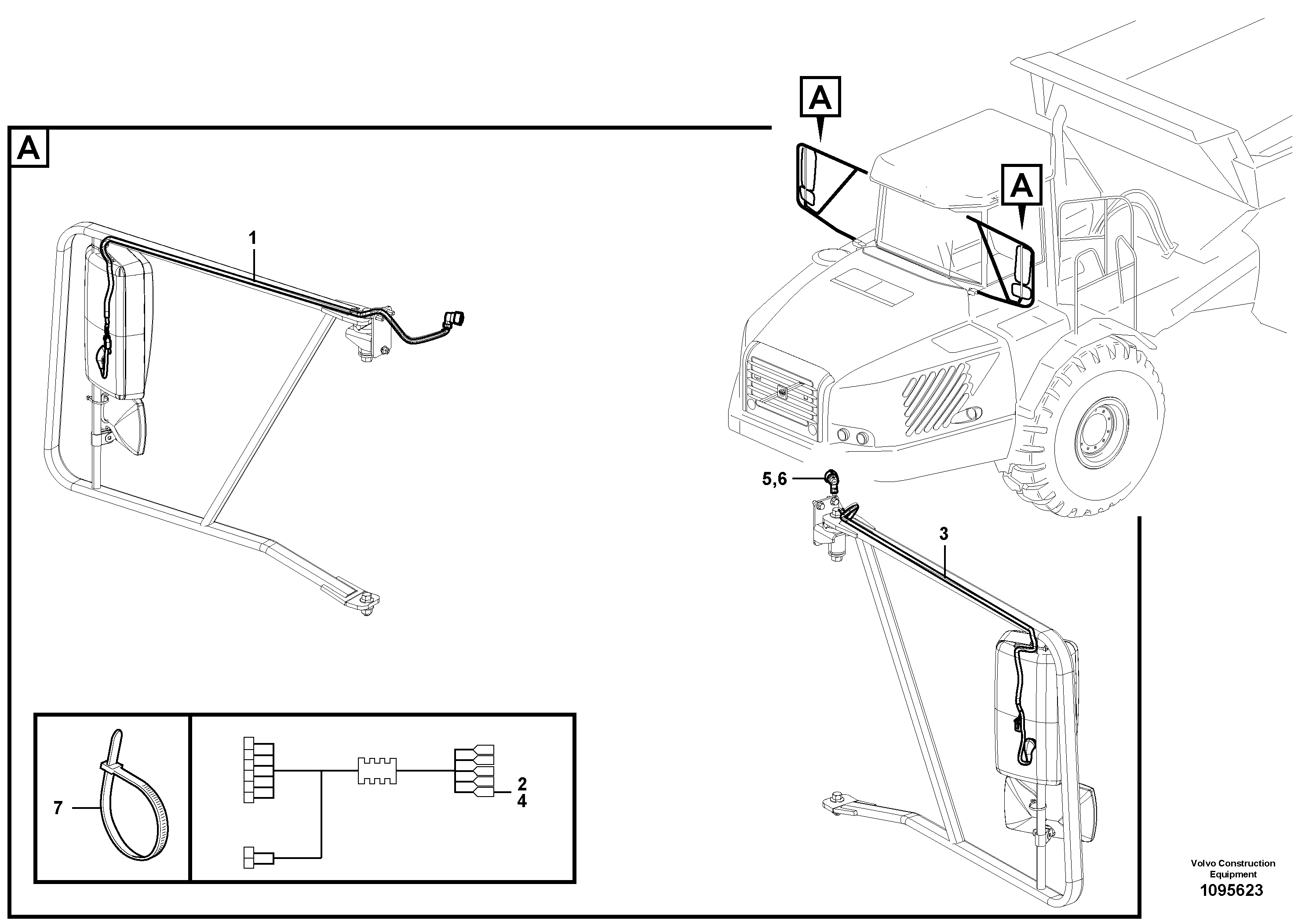Support Leg VOE17496138 VOLVO