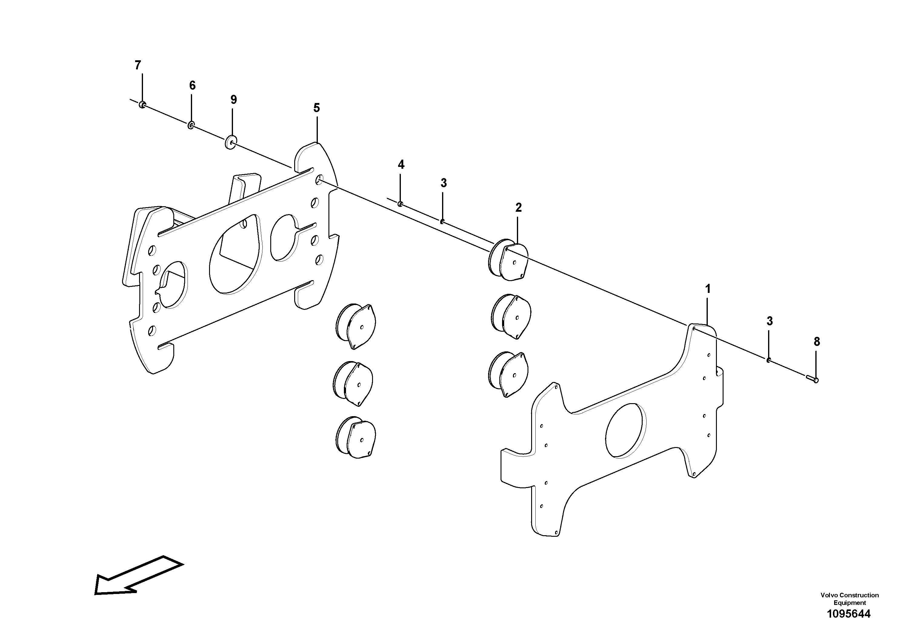 Blade VOE12787316 VOLVO