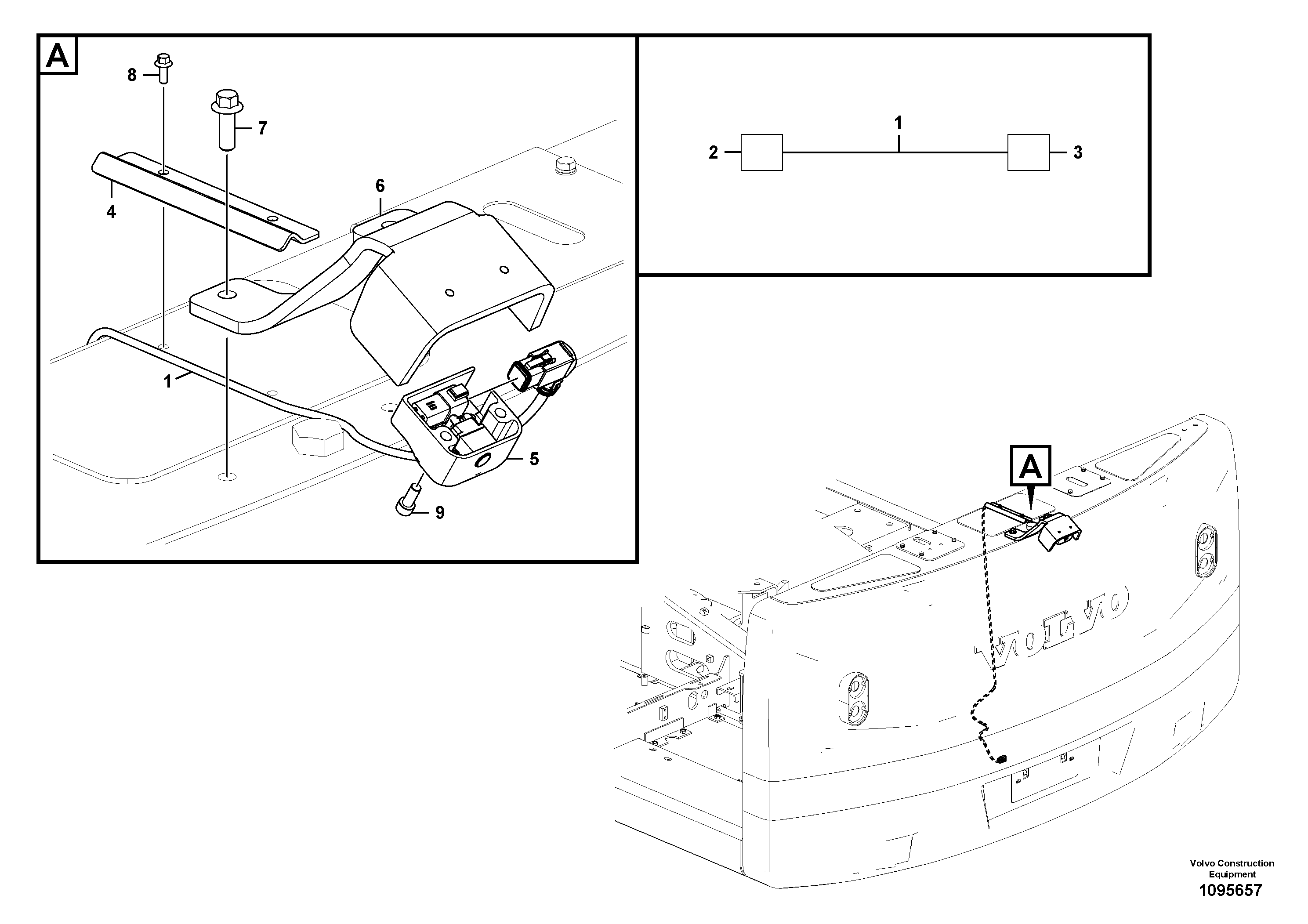 Seat frame VOE14711548 VOLVO