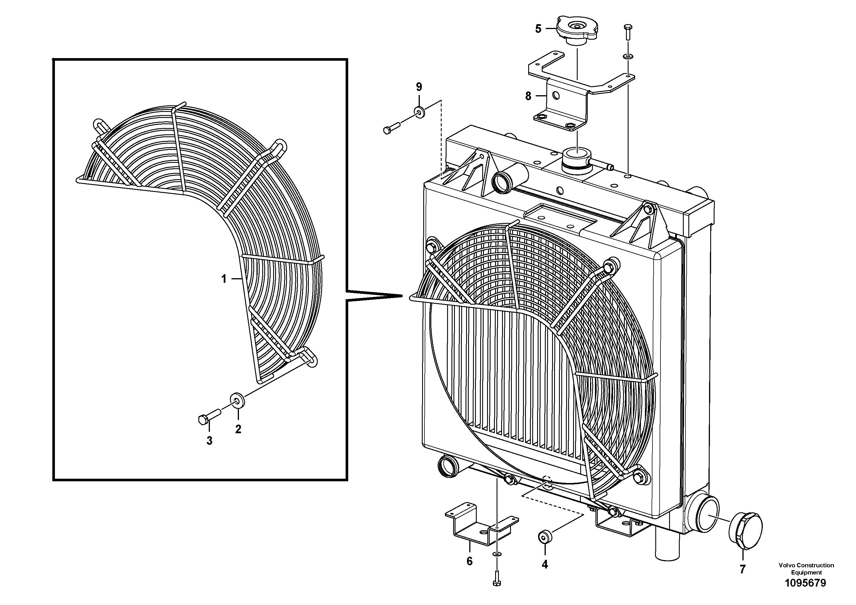 Cab Ventilation VOE16064607 VOLVO