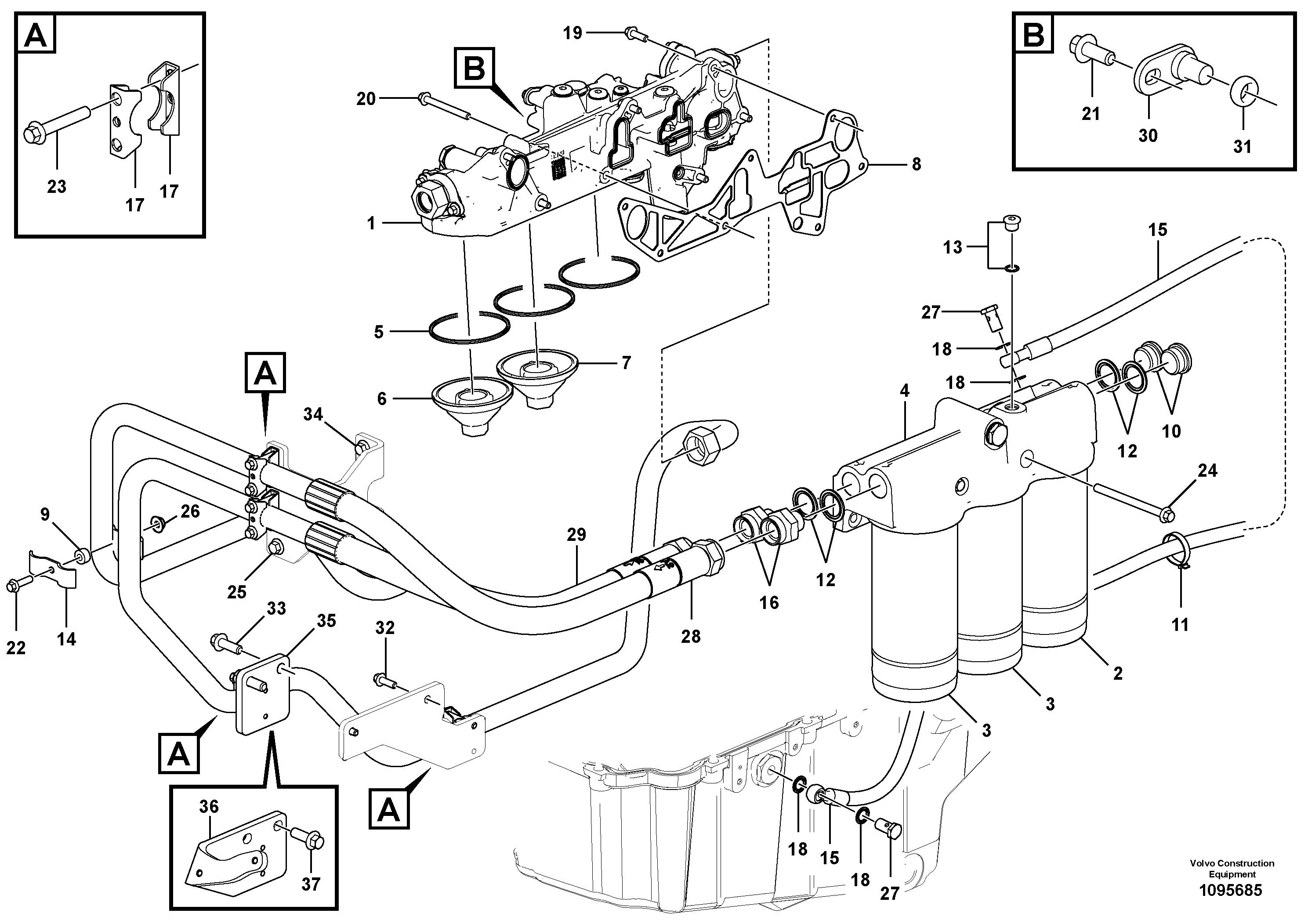 Front Spring VOE984763 VOLVO