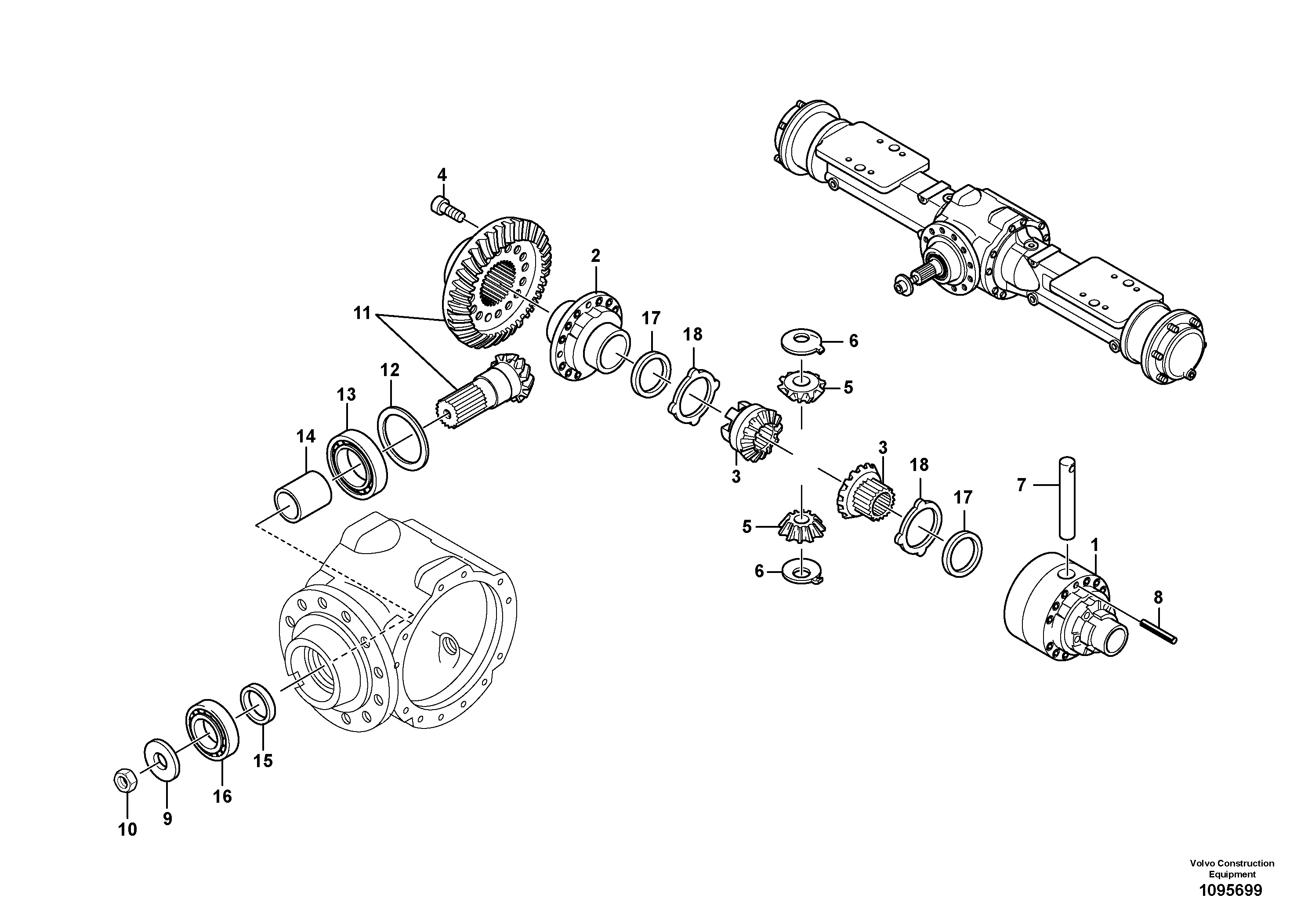 Protecting plate VOE16064599 VOLVO