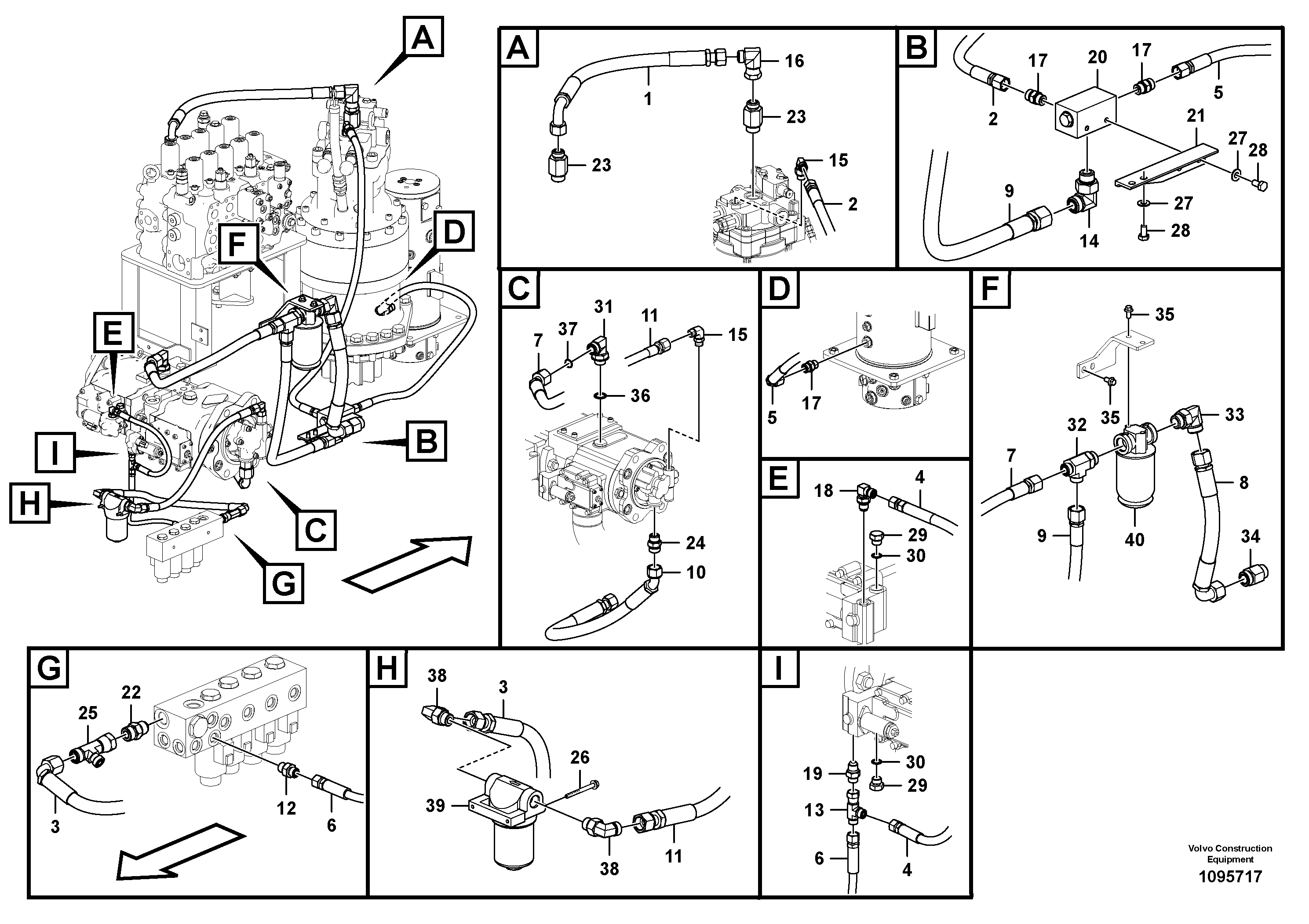 Timing gear casing VOE937260 VOLVO