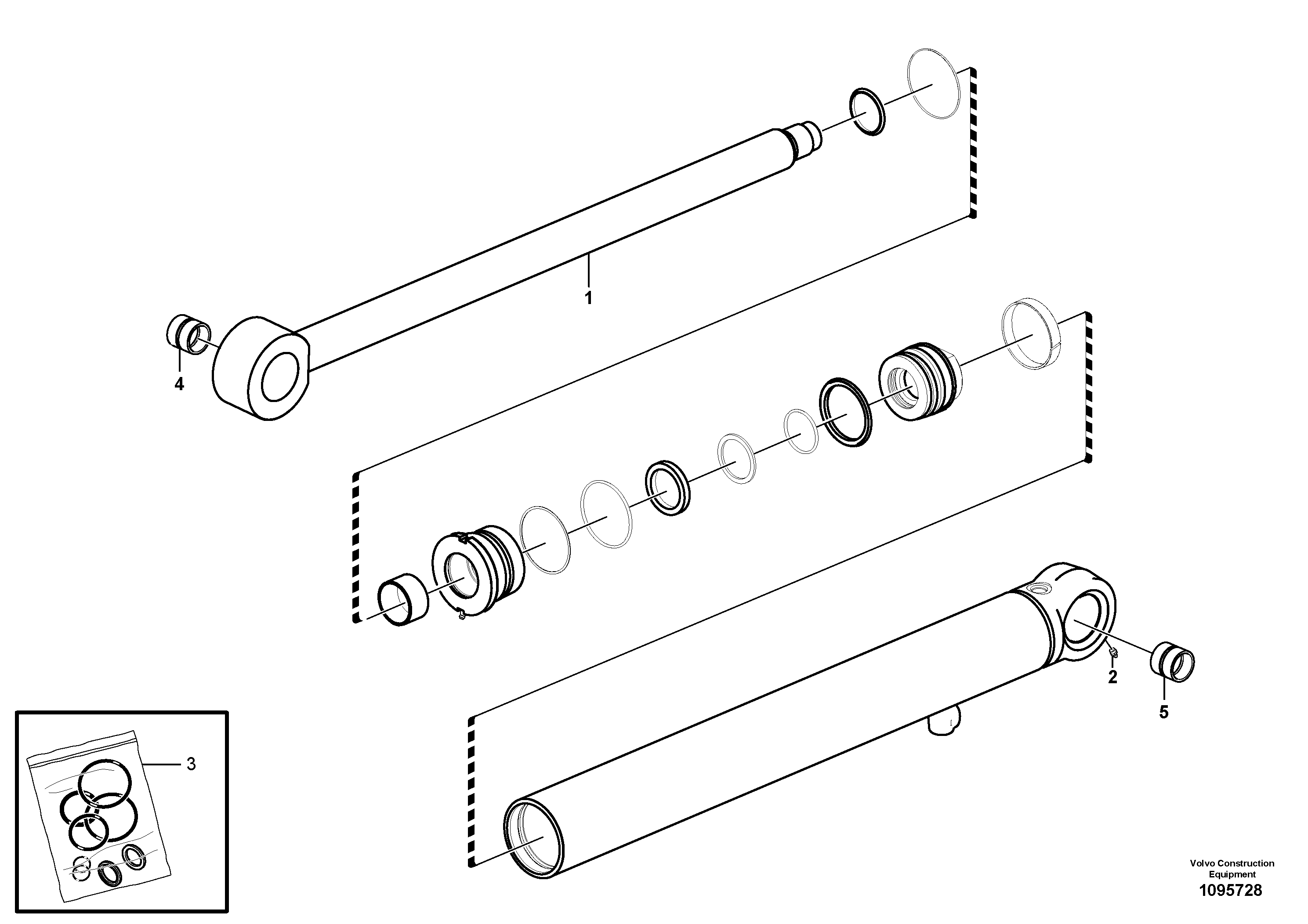 Ключевой жетон VOE15150059 VOLVO