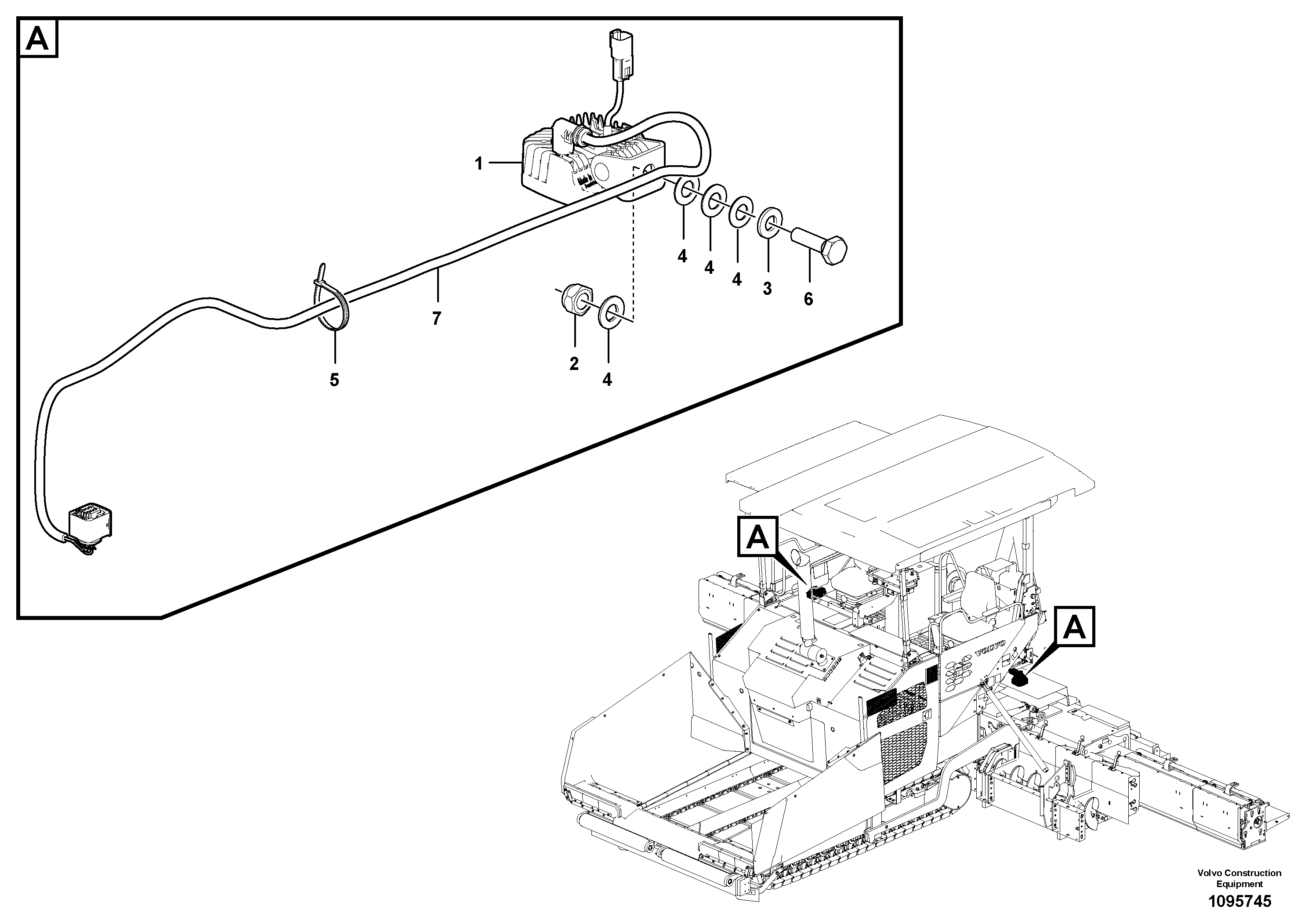 Alternator Bracket VOE12827274 VOLVO