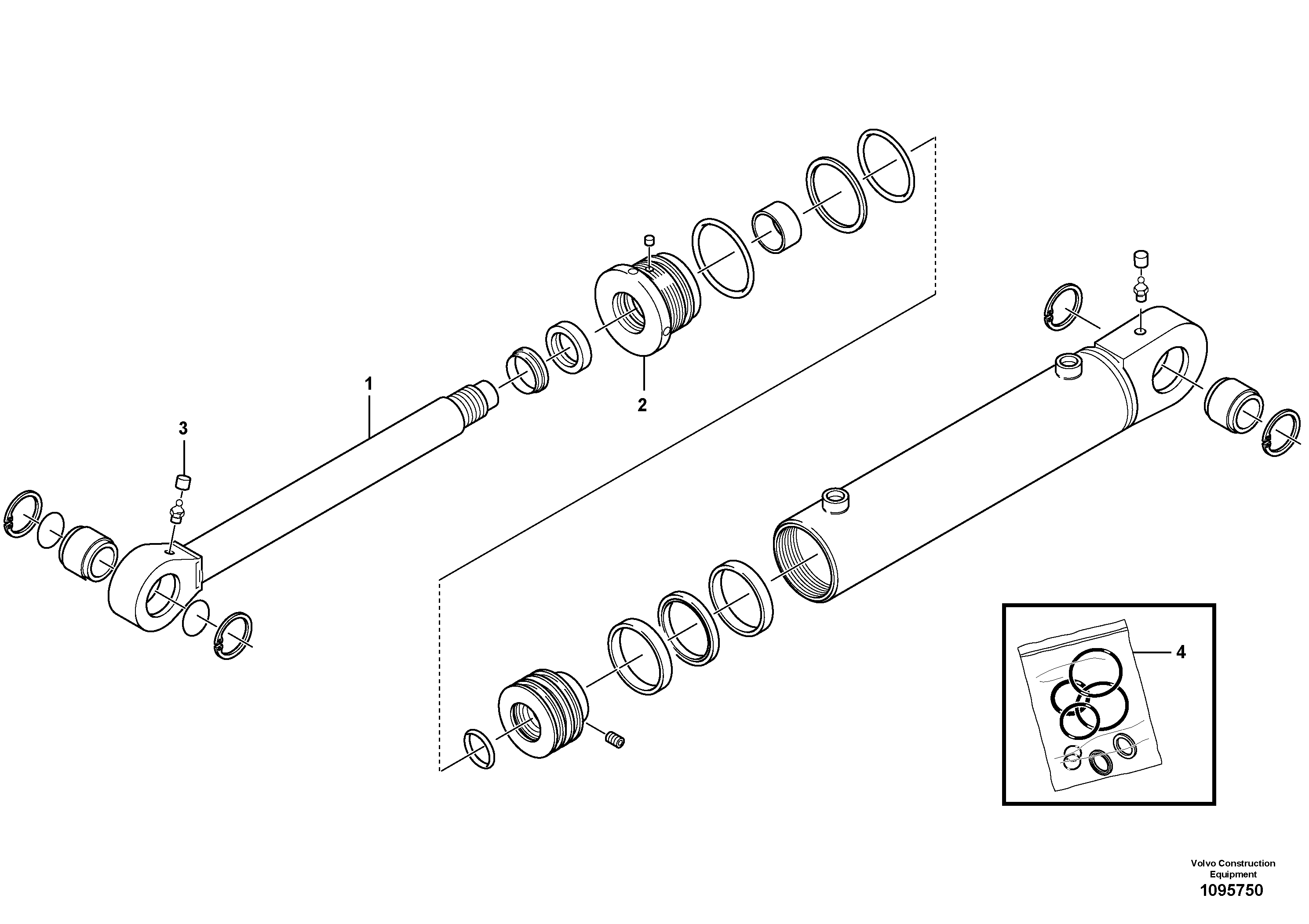 Safety Bolt VOE17506985 VOLVO