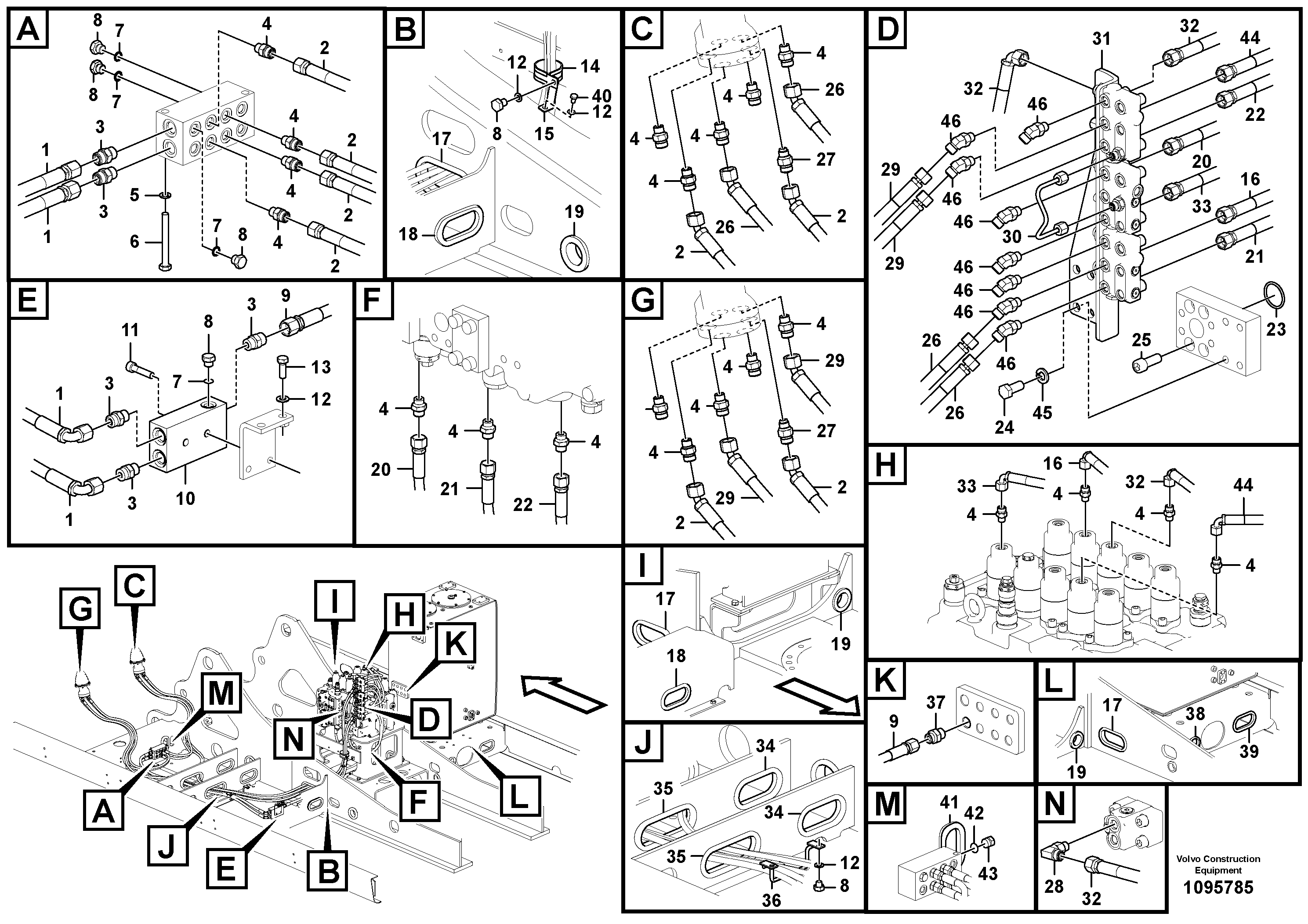 Timing gear casing VOE15800408 VOLVO