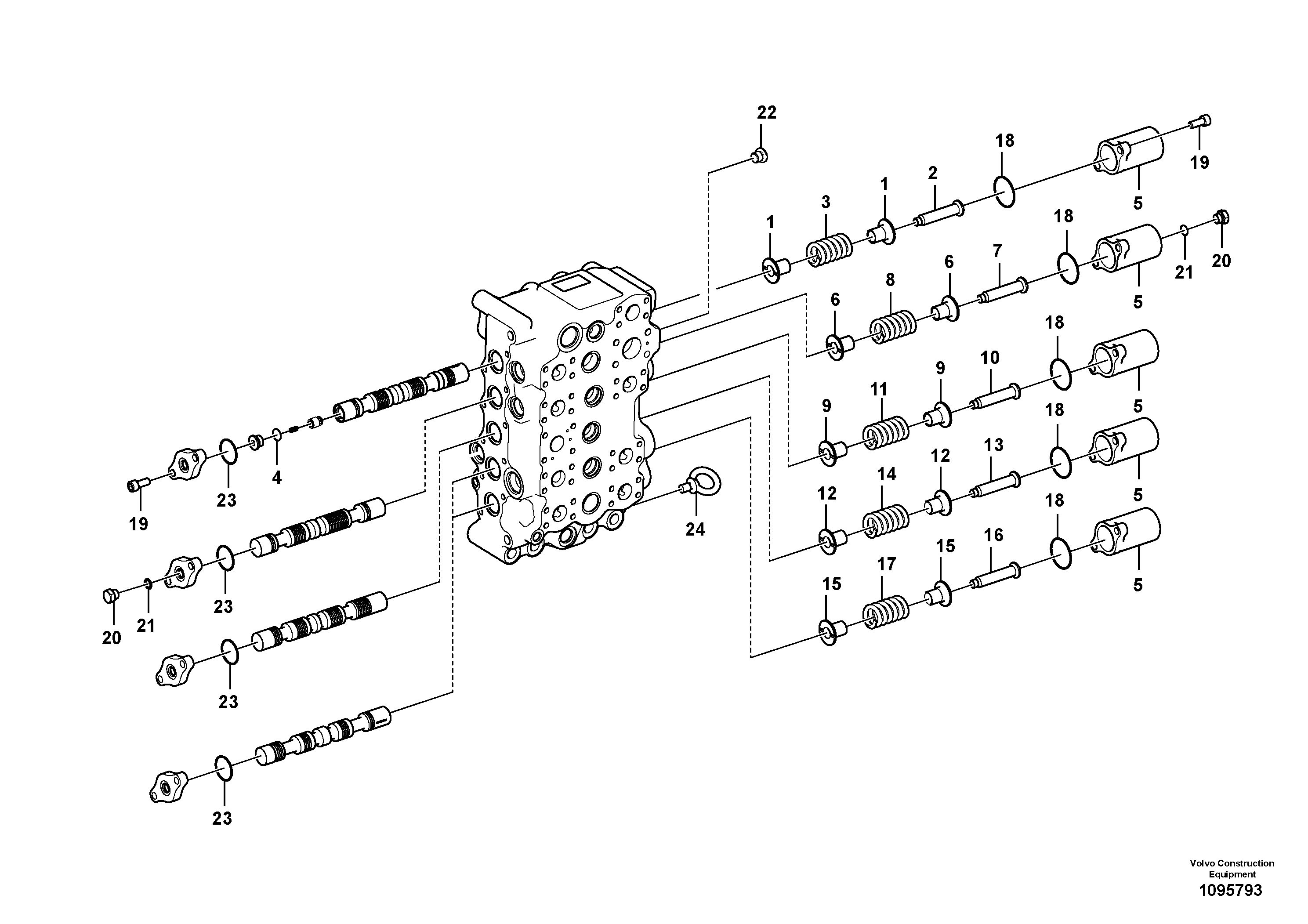 Release Arm VOE14724809 VOLVO