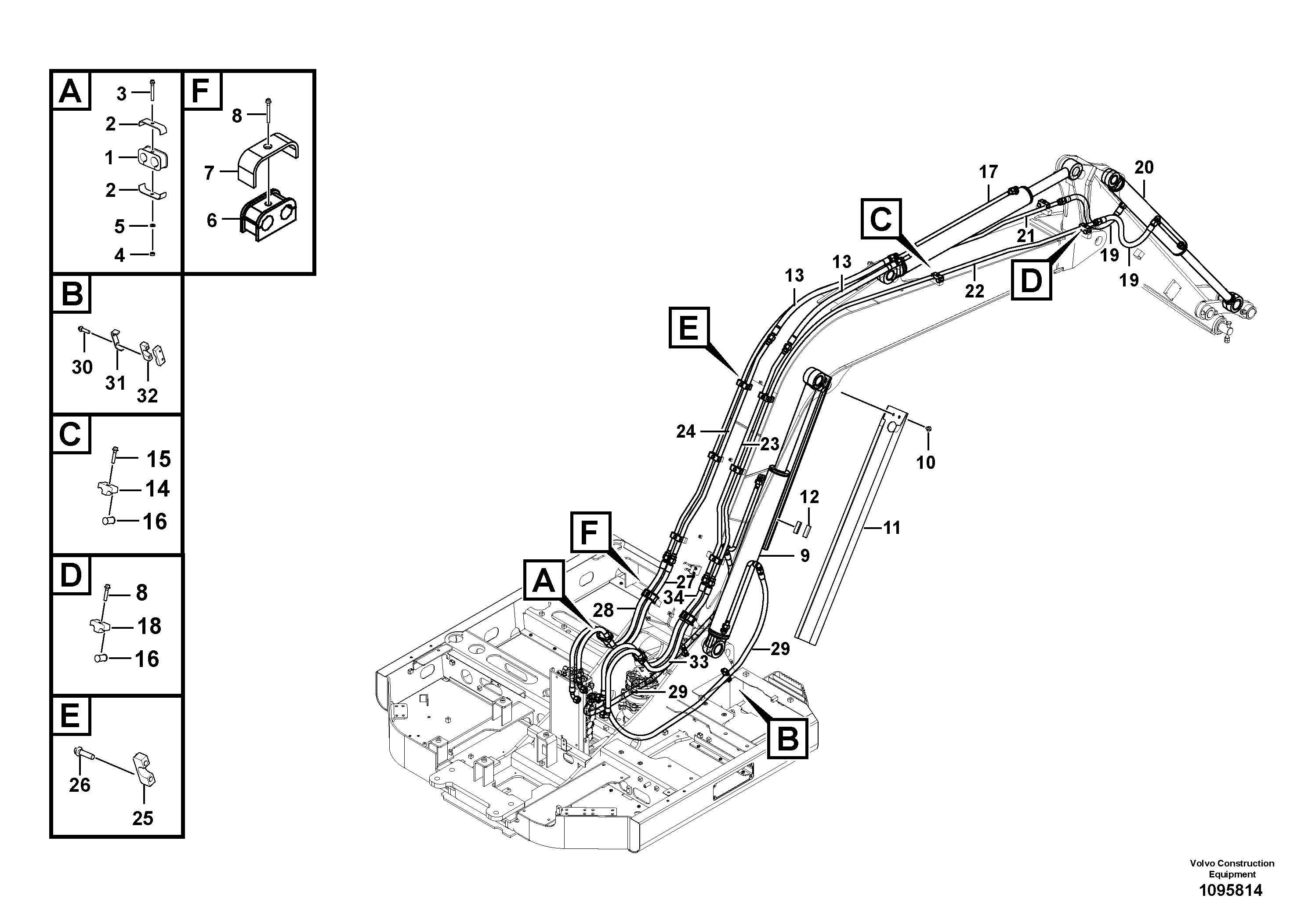Timing gear casing VOE14734652 VOLVO