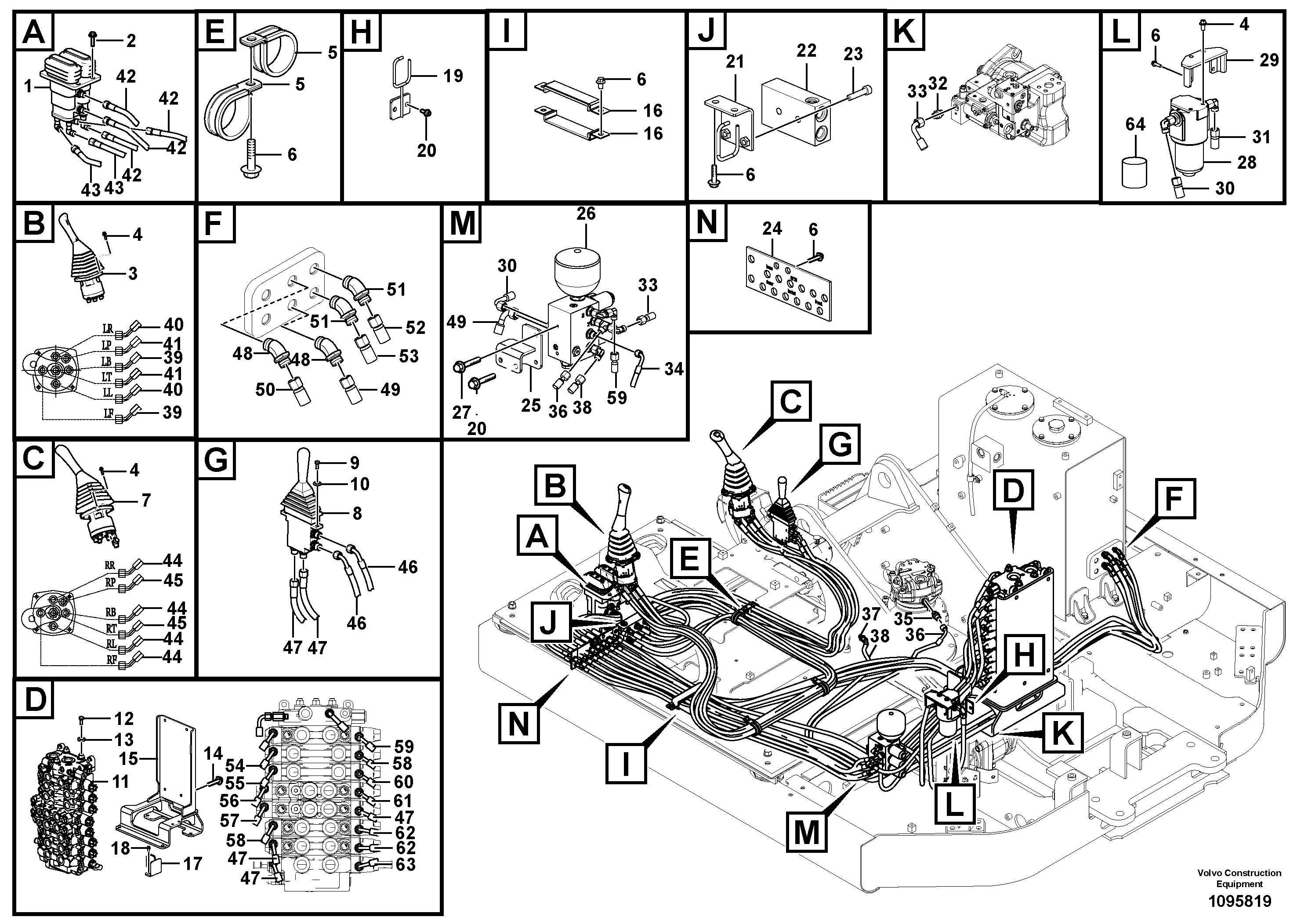 Shaft Guide VOE14734940 VOLVO