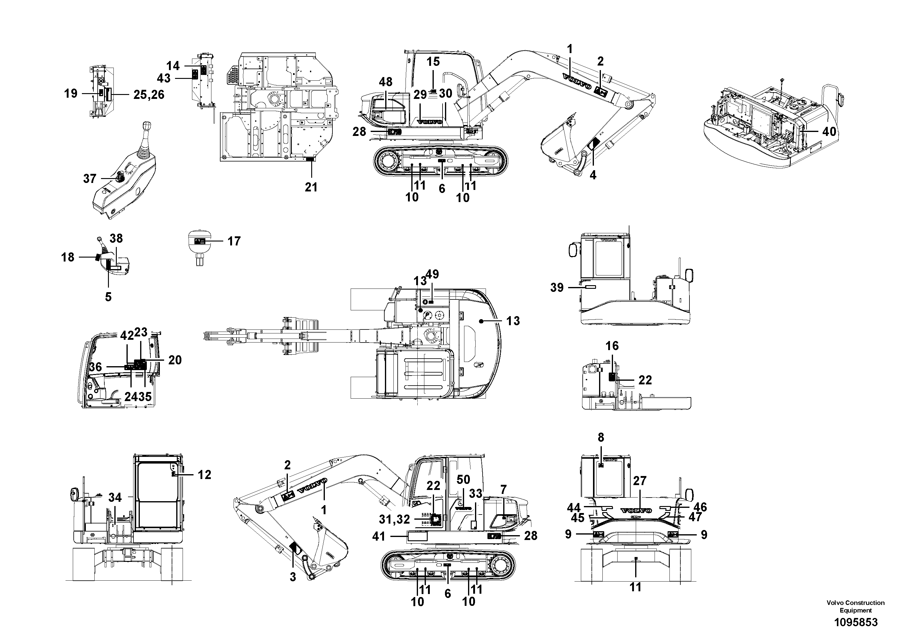 Cylinder Block VOE14734775 VOLVO