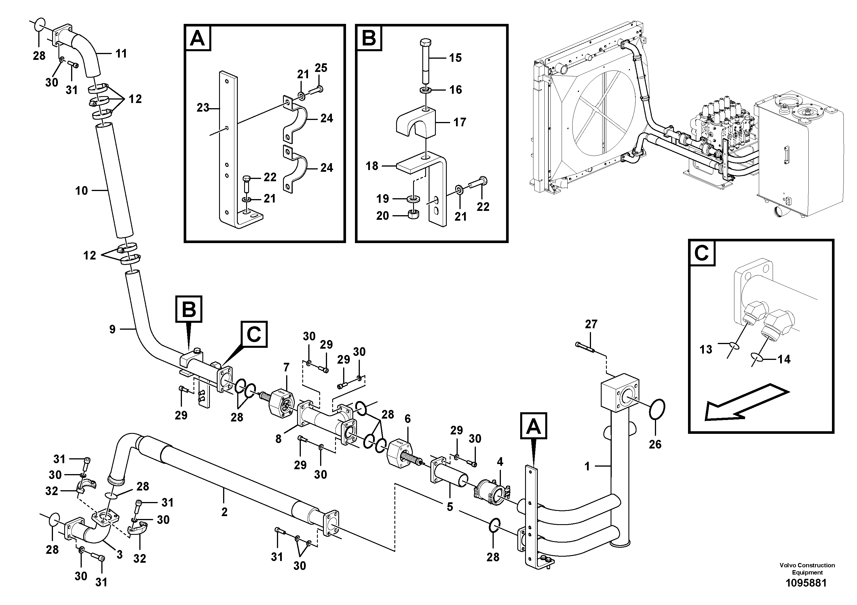 Press. lim. valve VOE14711885 VOLVO