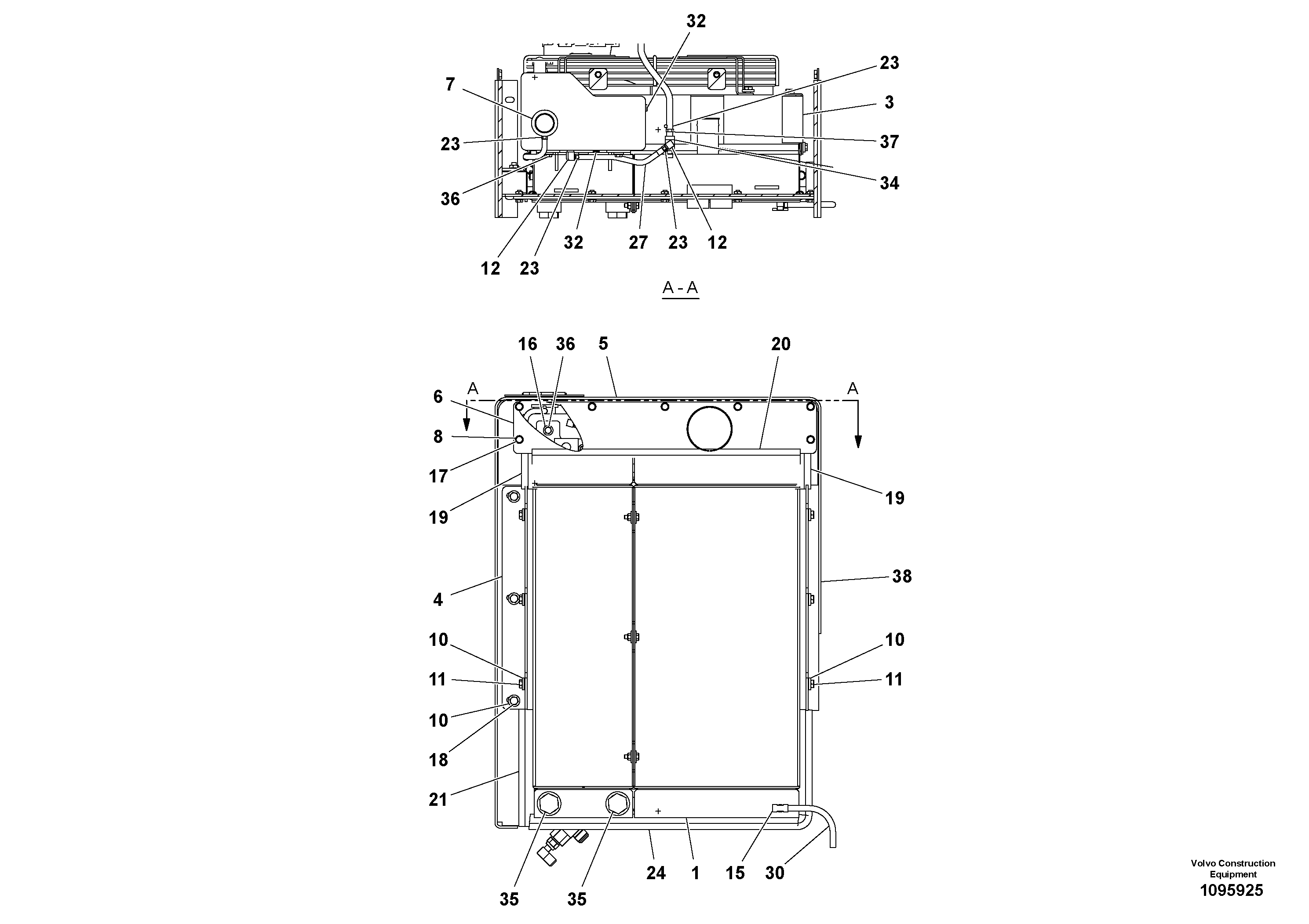 Cabin roof RM43856129 VOLVO