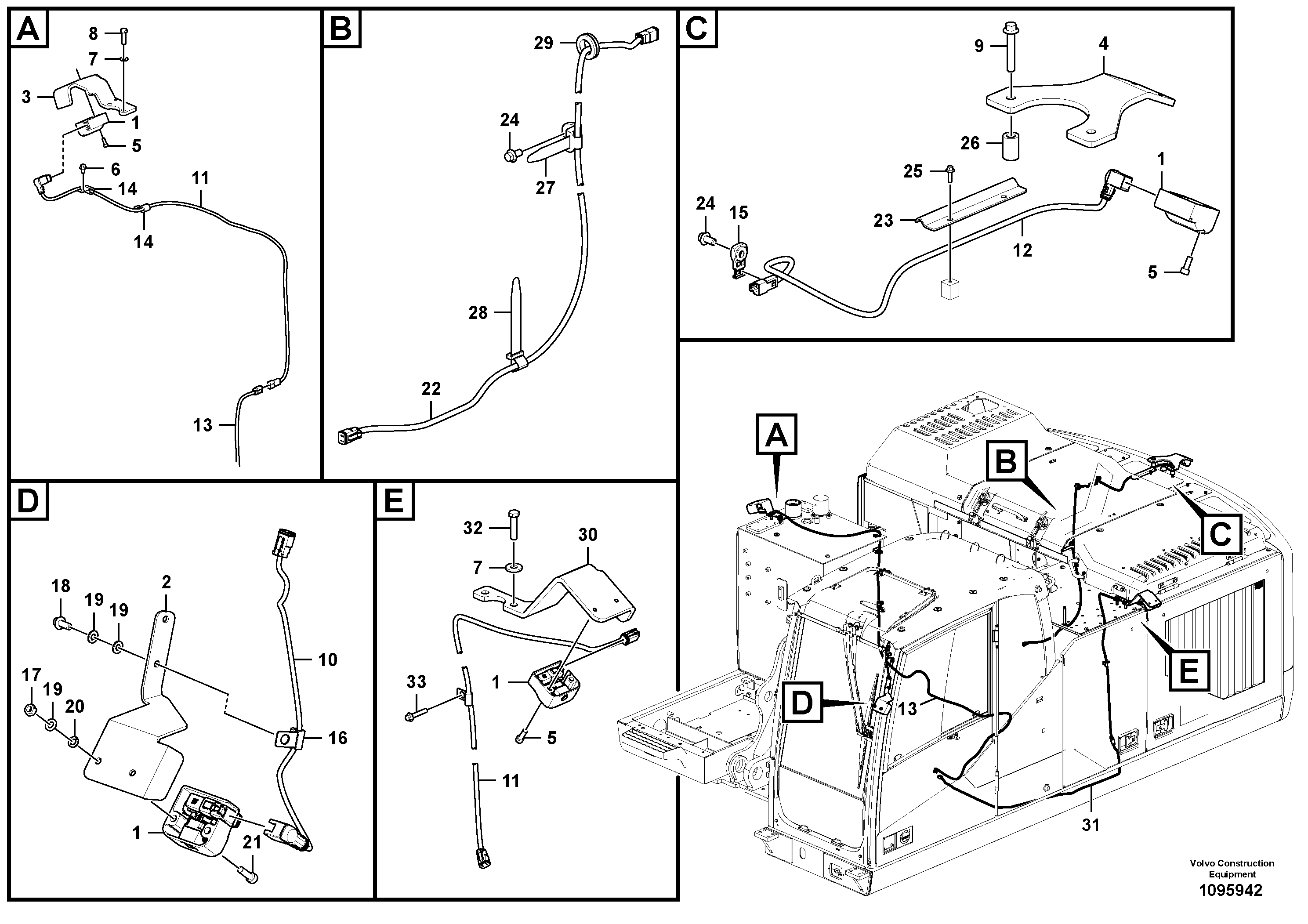 Seat frame RM/VOE14729552 VOLVO