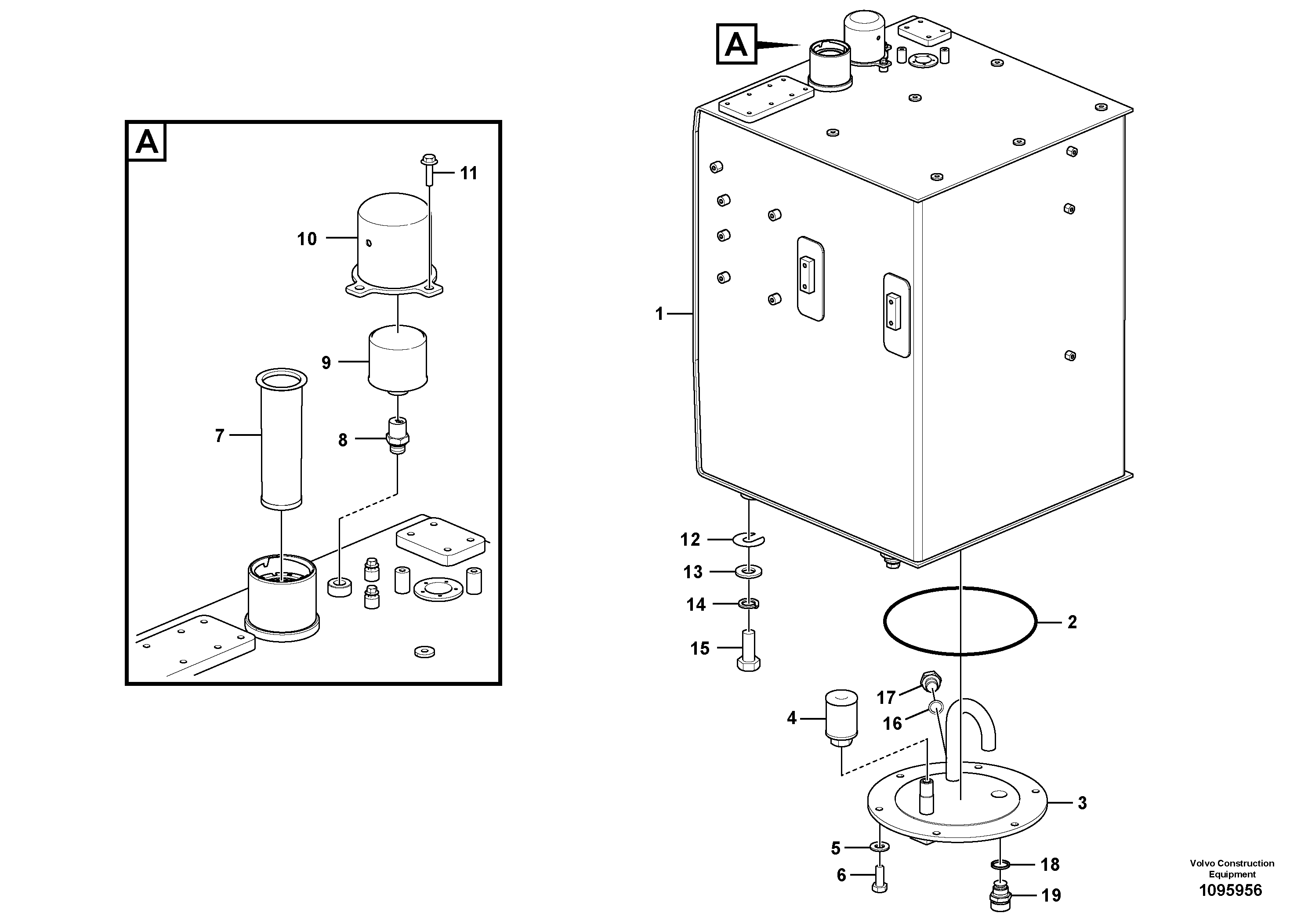 Coal Bucket VOE14712097 VOLVO