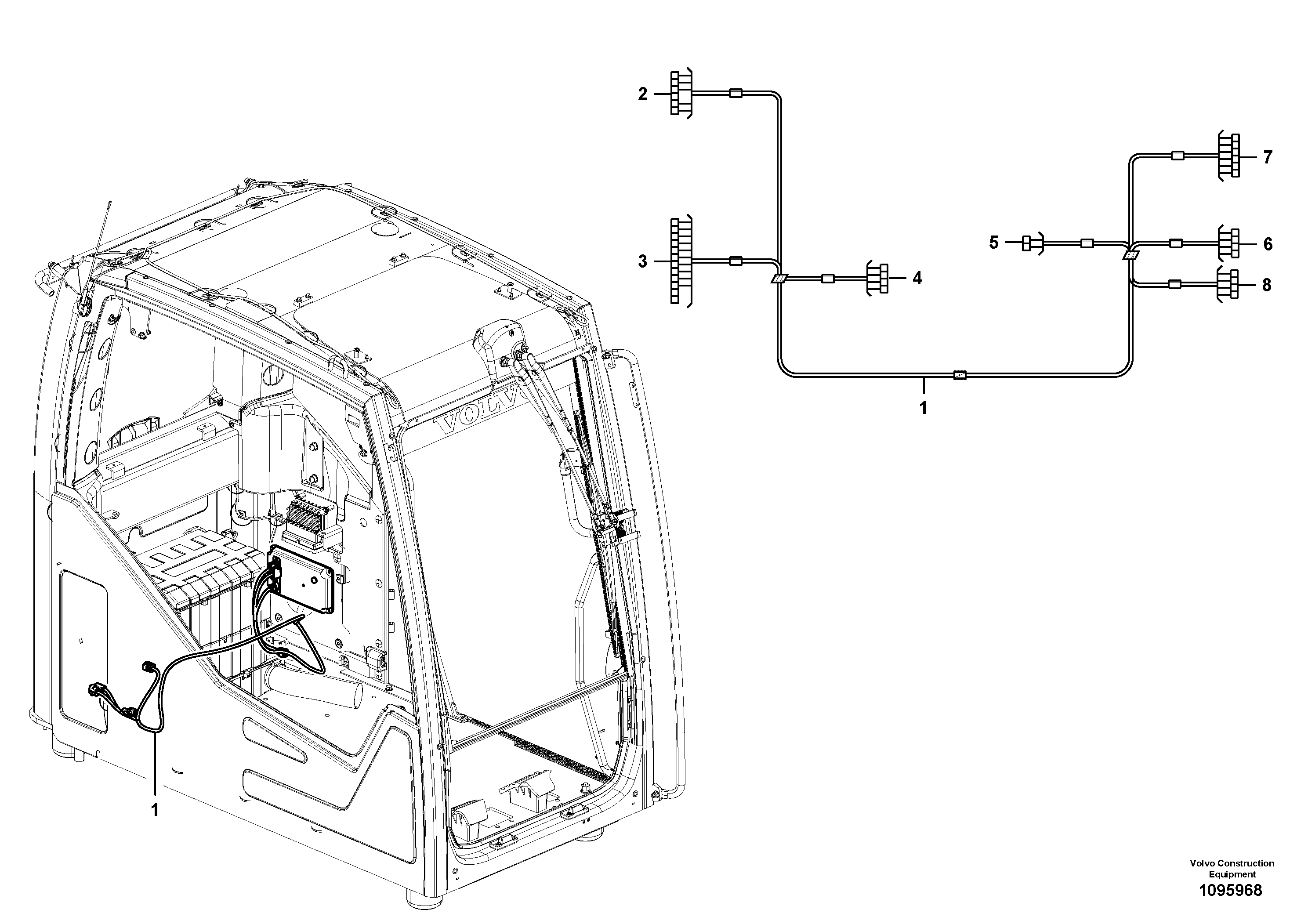 Support Leg VOE14734292 VOLVO