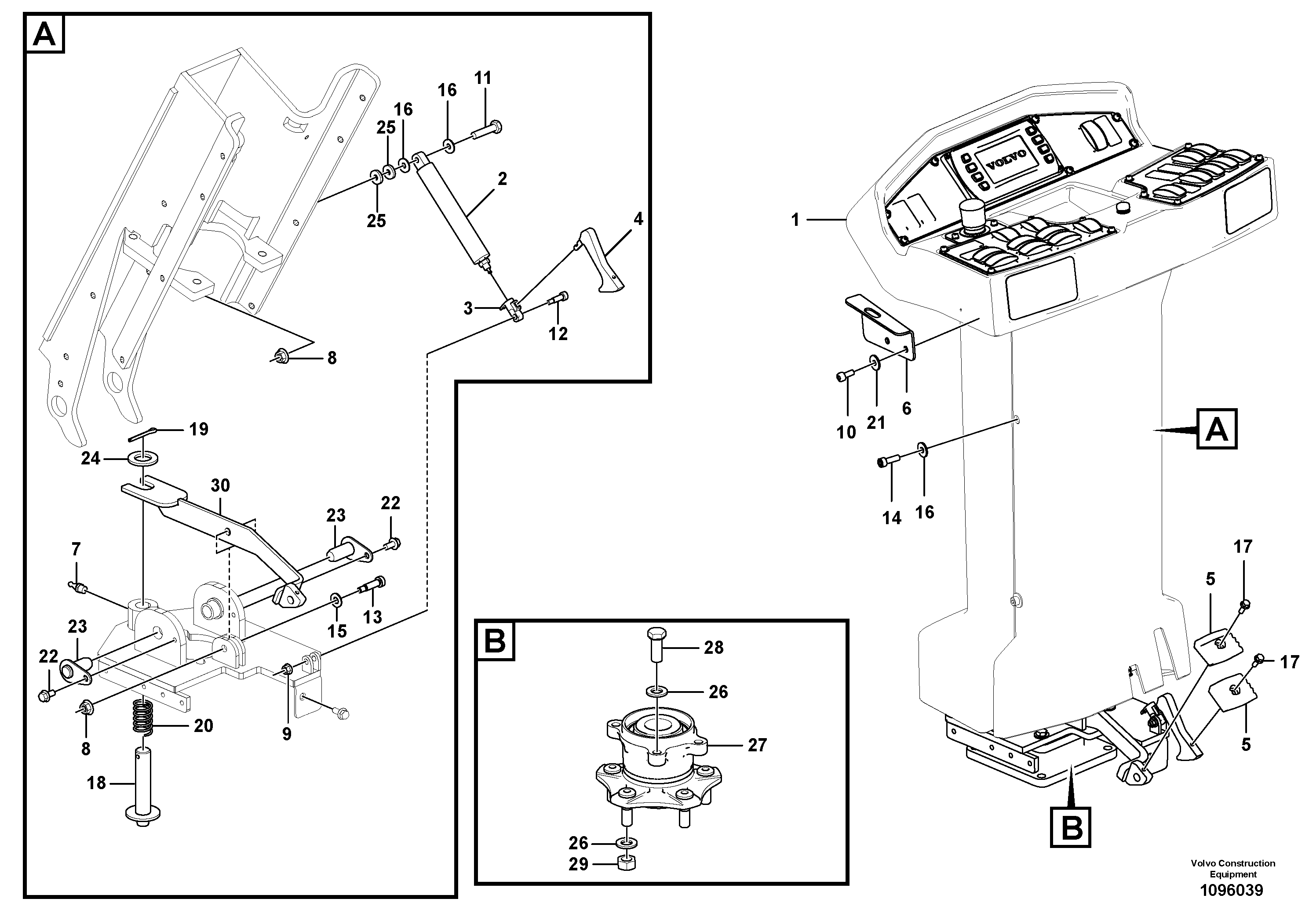 Balancer gasket VOE12818895 VOLVO