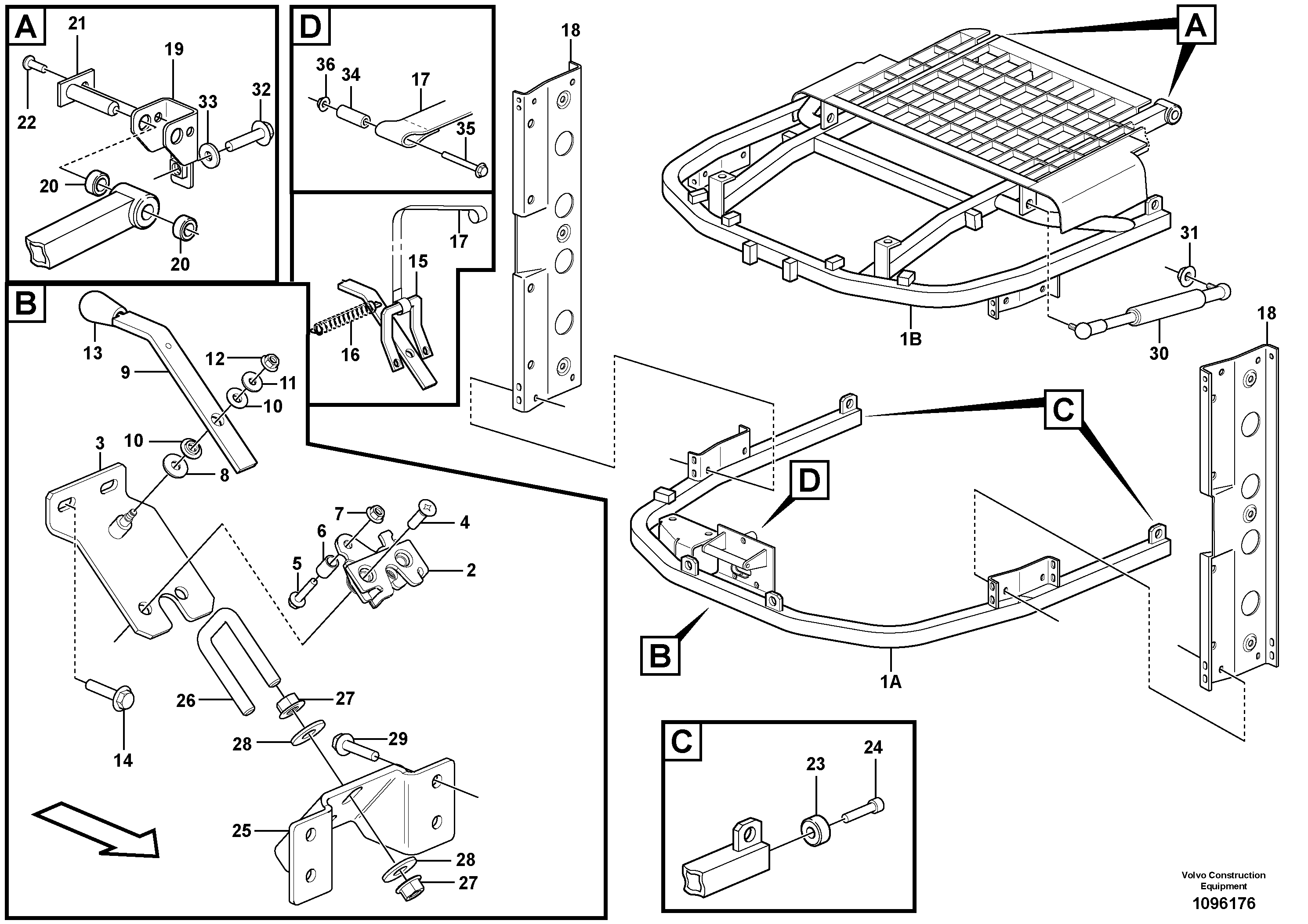 Frame VOE11400590 VOLVO