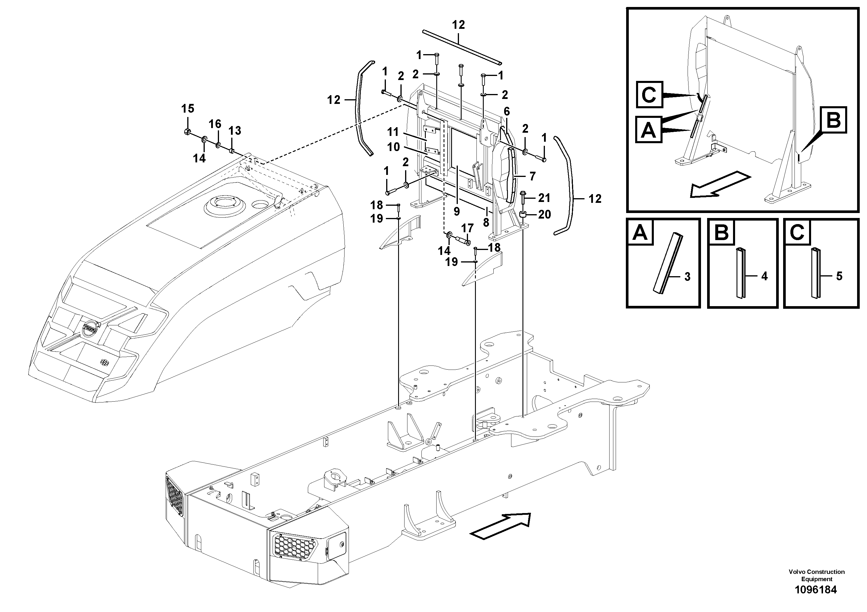 Reducing Valve VOE12824115 VOLVO
