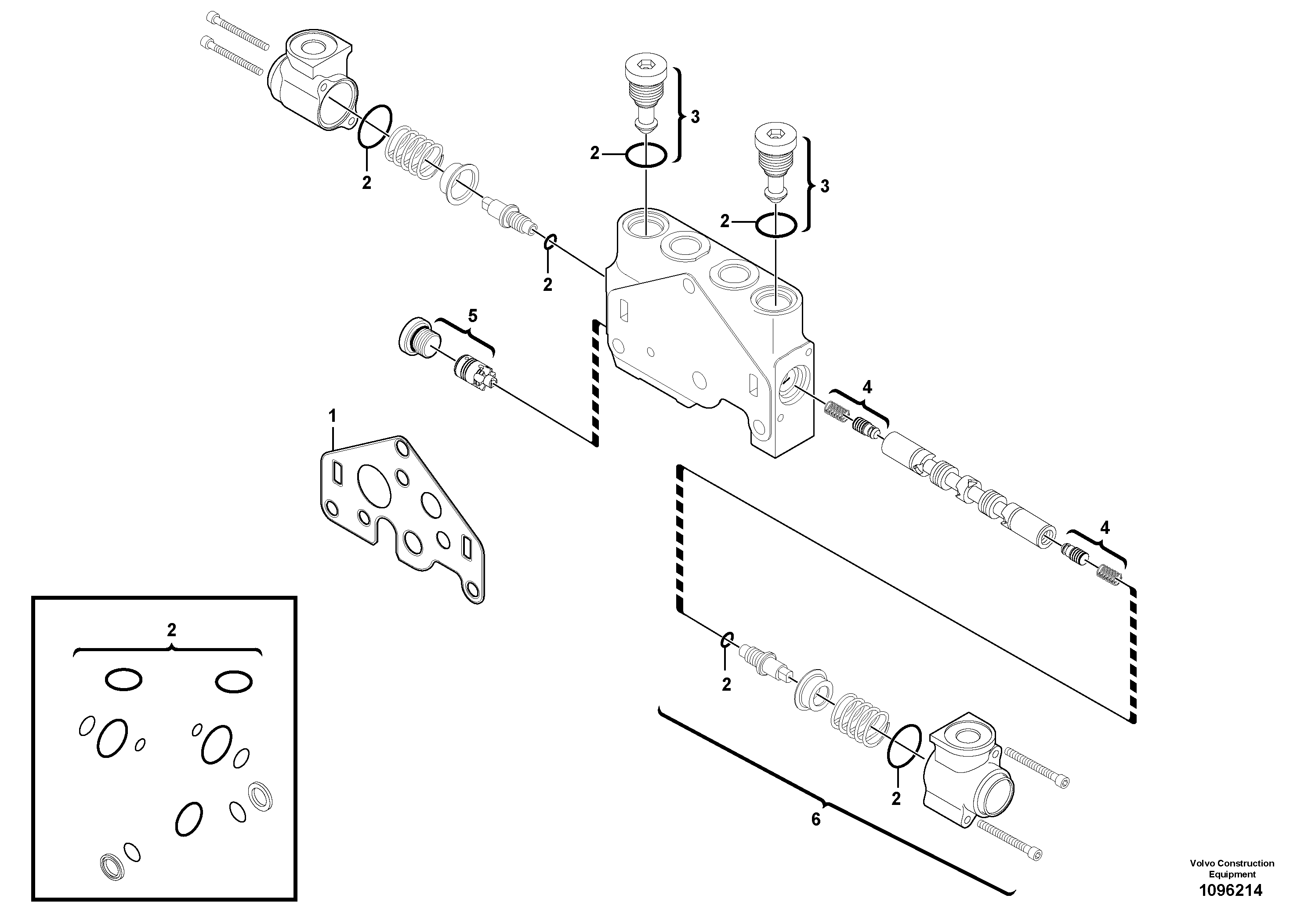 Водяной насос VOE17410891 VOLVO