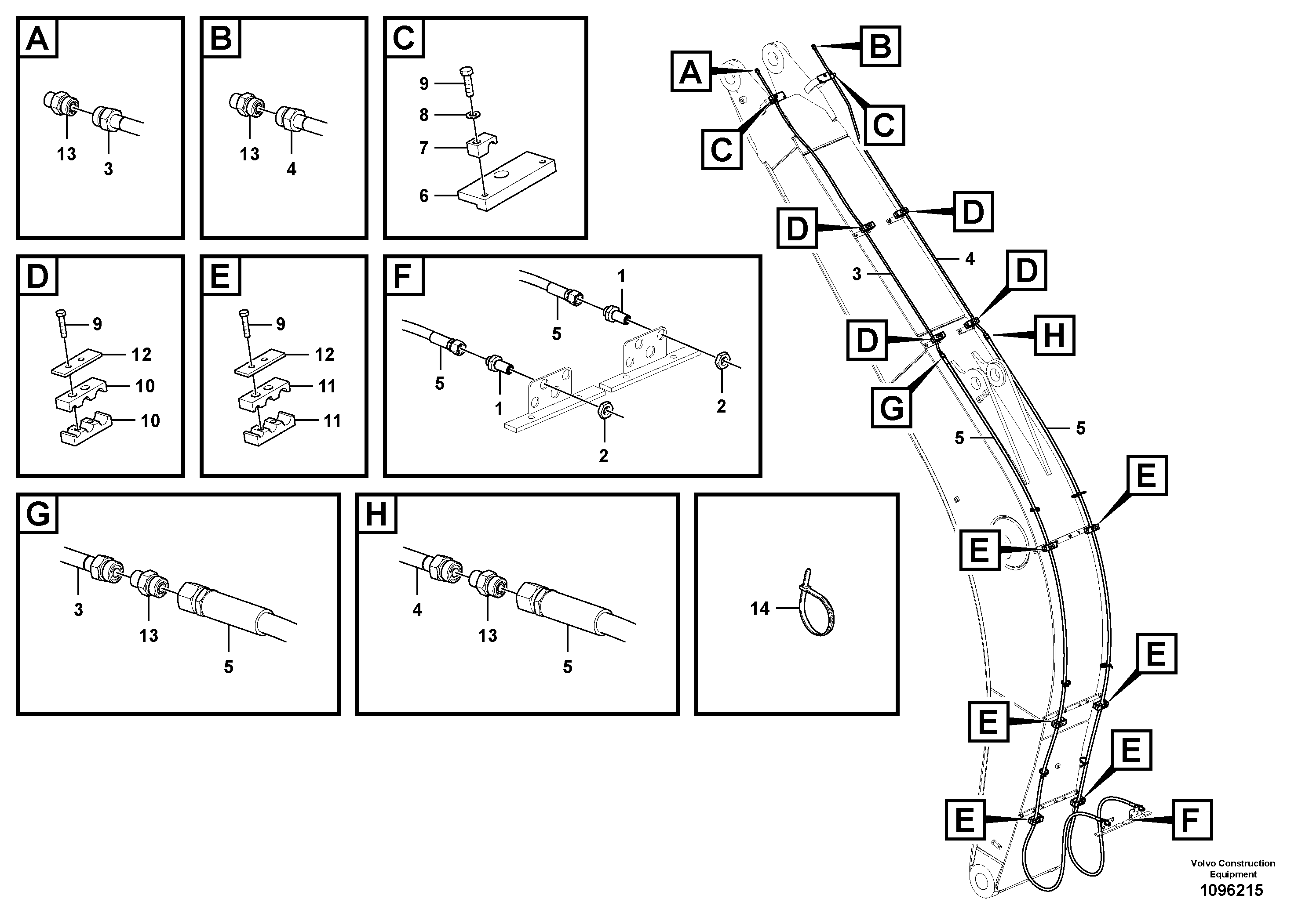 Timing gear casing RM/VOE14721070 VOLVO